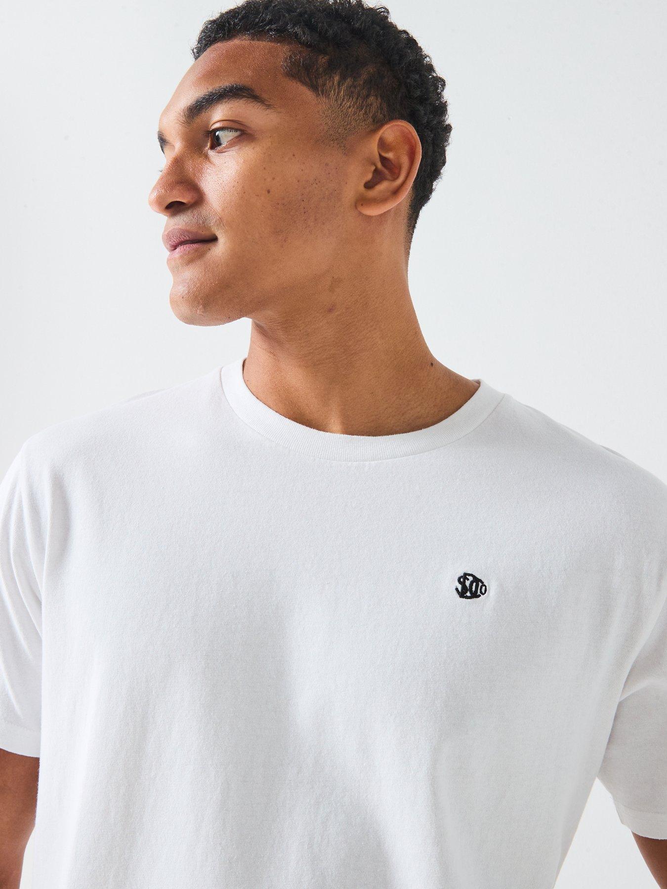  image of superdry-essentials-relaxed-t-shirt-white