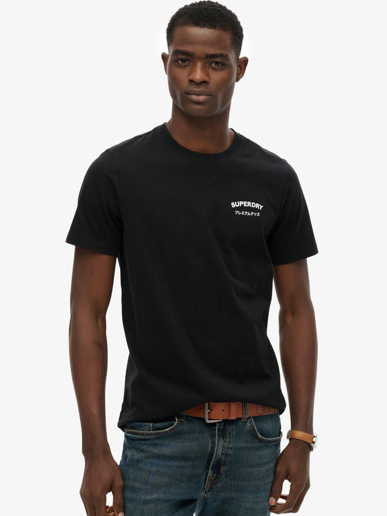 undefined Superdry British Design Relaxed T-shirt - Black