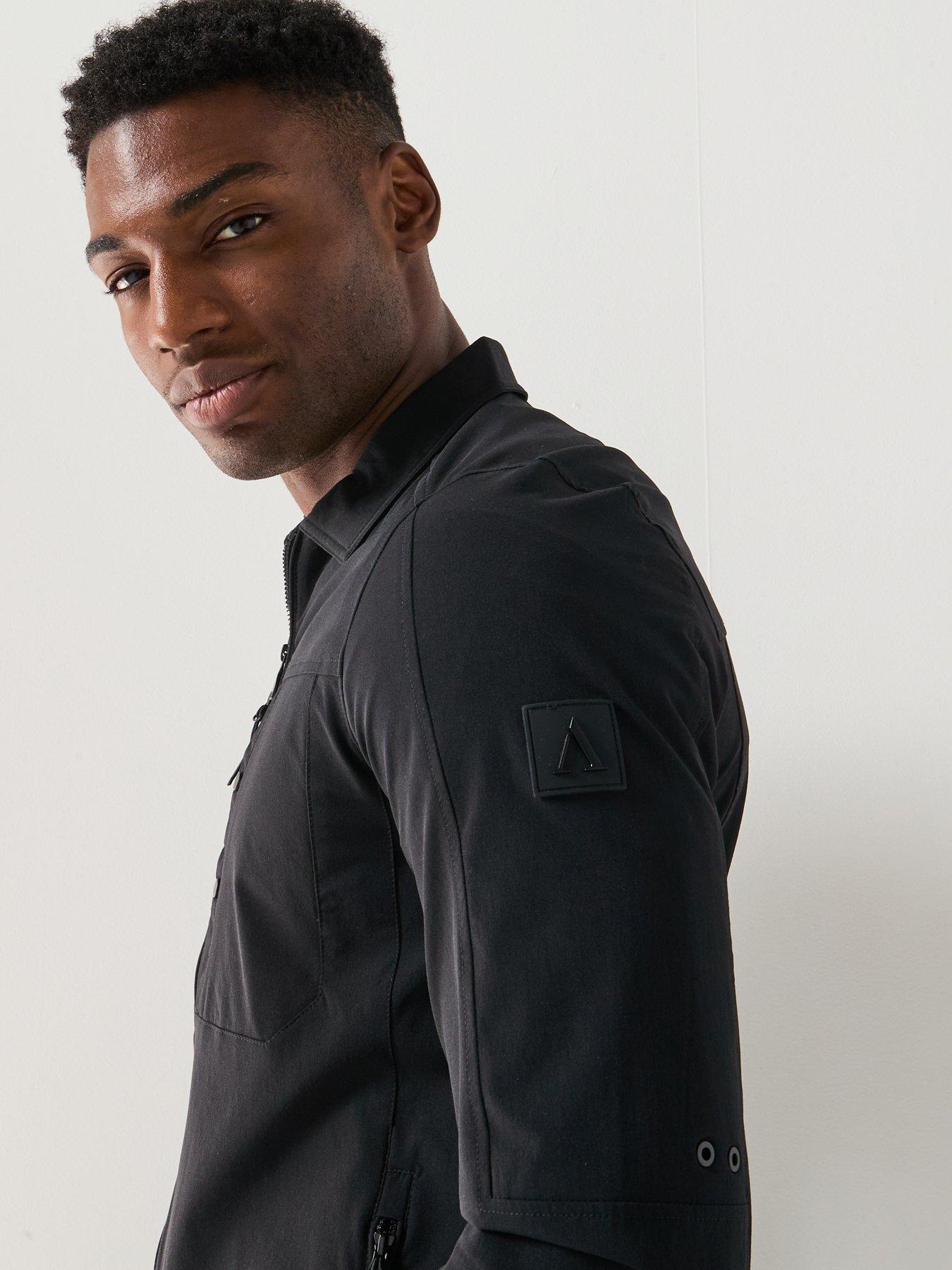 Image 5 of 6 of Alessandro Zavetti Saverio Overshirt - Black