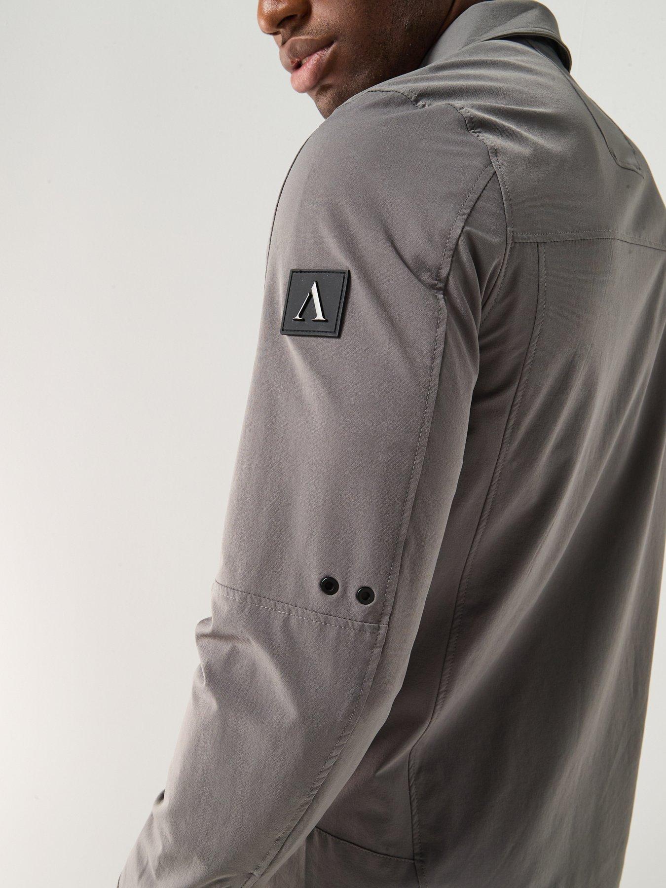 Image 5 of 6 of Alessandro Zavetti Saverio Overshirt - Grey