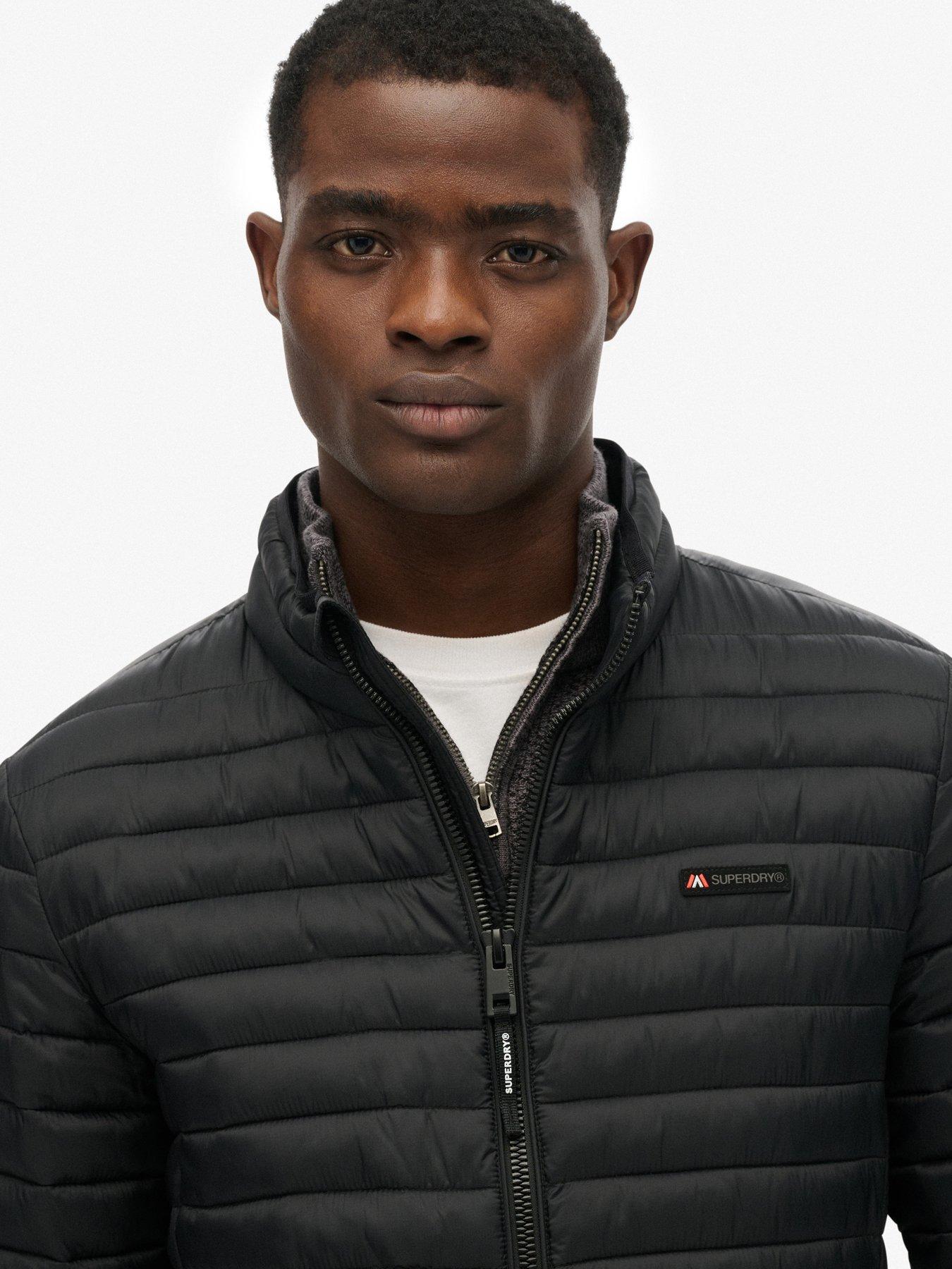 Image 4 of 5 of Superdry Fuji Lite Padded Jacket - Black