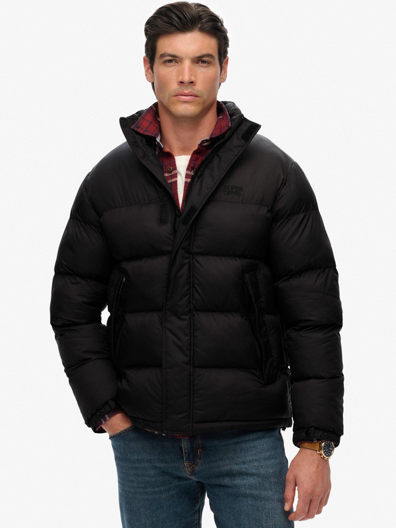 undefined Non Hooded Tech Padded Jacket - Black