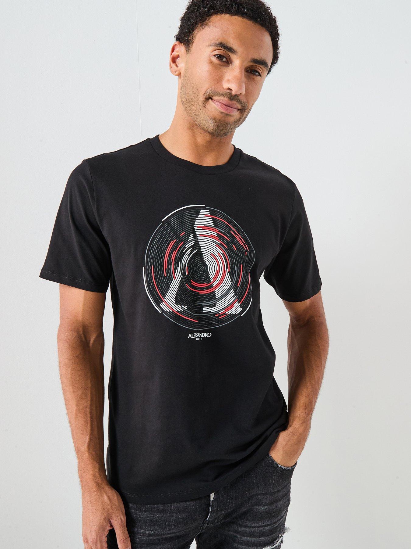 undefined Centro Short Sleeve T-Shirt - Grey