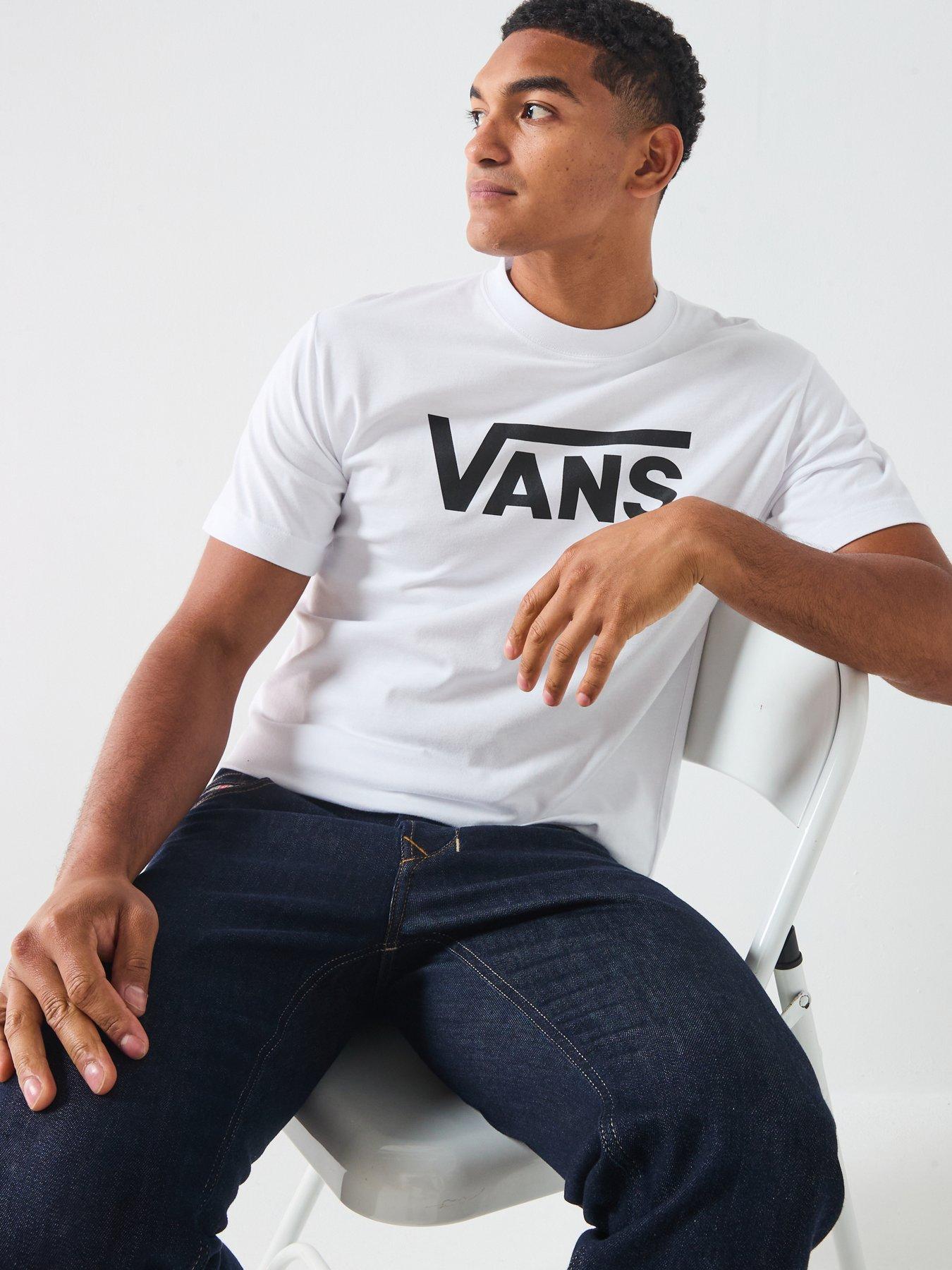 Image 4 of 5 of Vans Mens Classic Short Sleeve T-Shirt - White