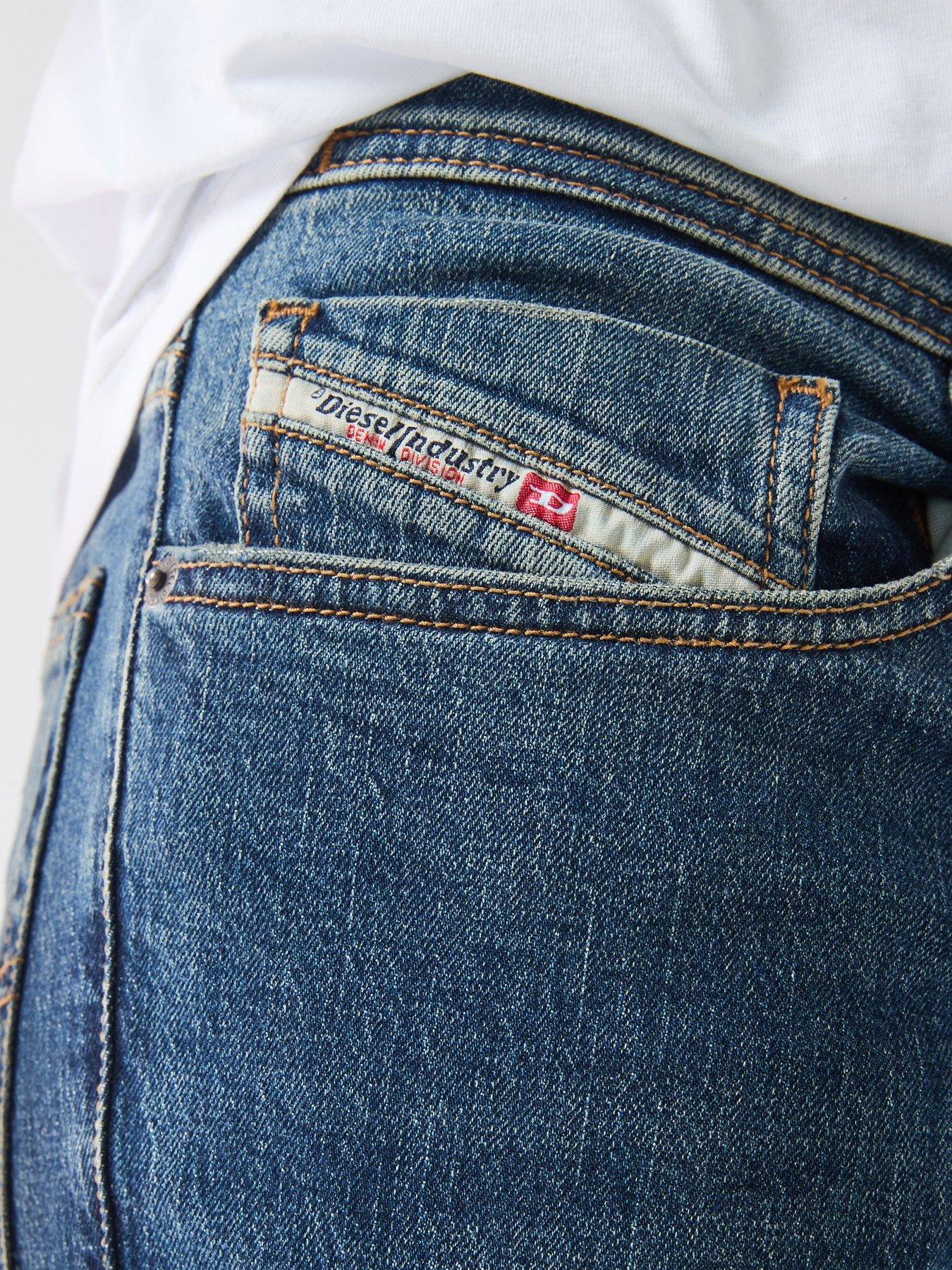 Image 4 of 6 of Diesel D-Finitive Regular Fit Jeans - Blue
