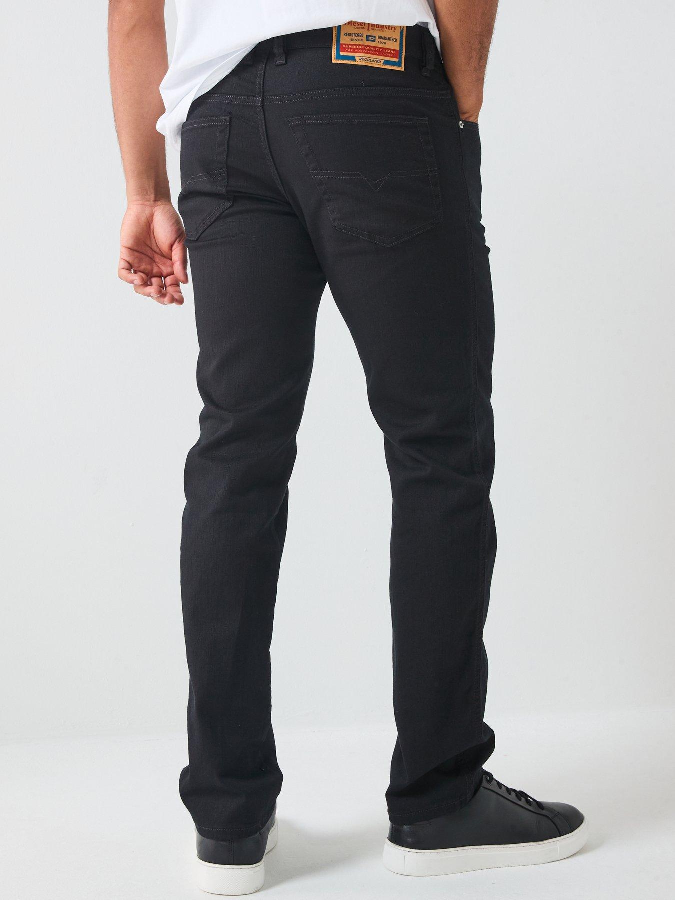 Image 2 of 6 of Diesel D-Vyl Slim Straight Fit Jeans - Black