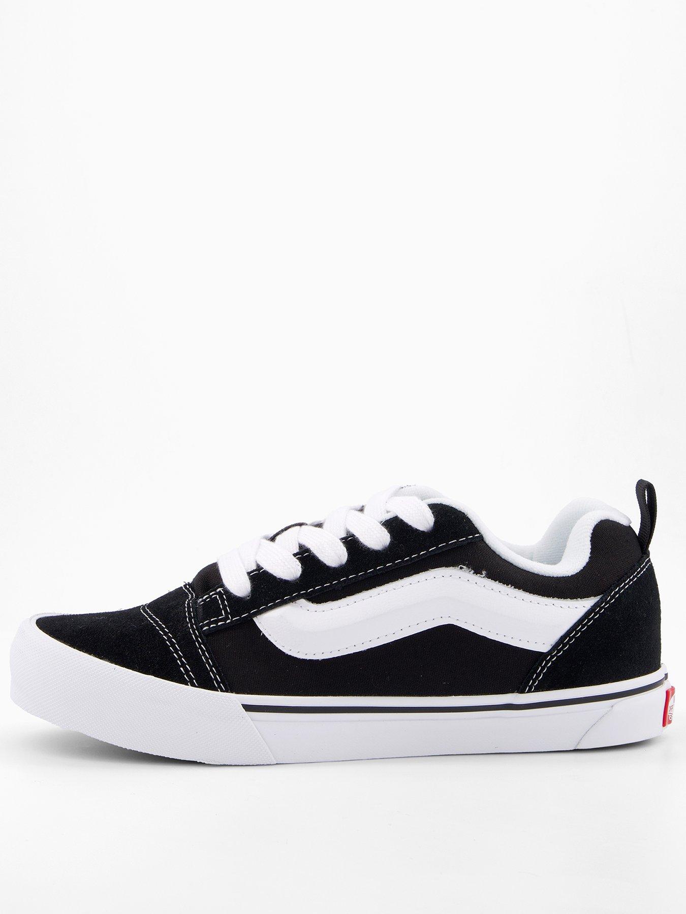 undefined Junior Knu Skool Trainers -  Black/White