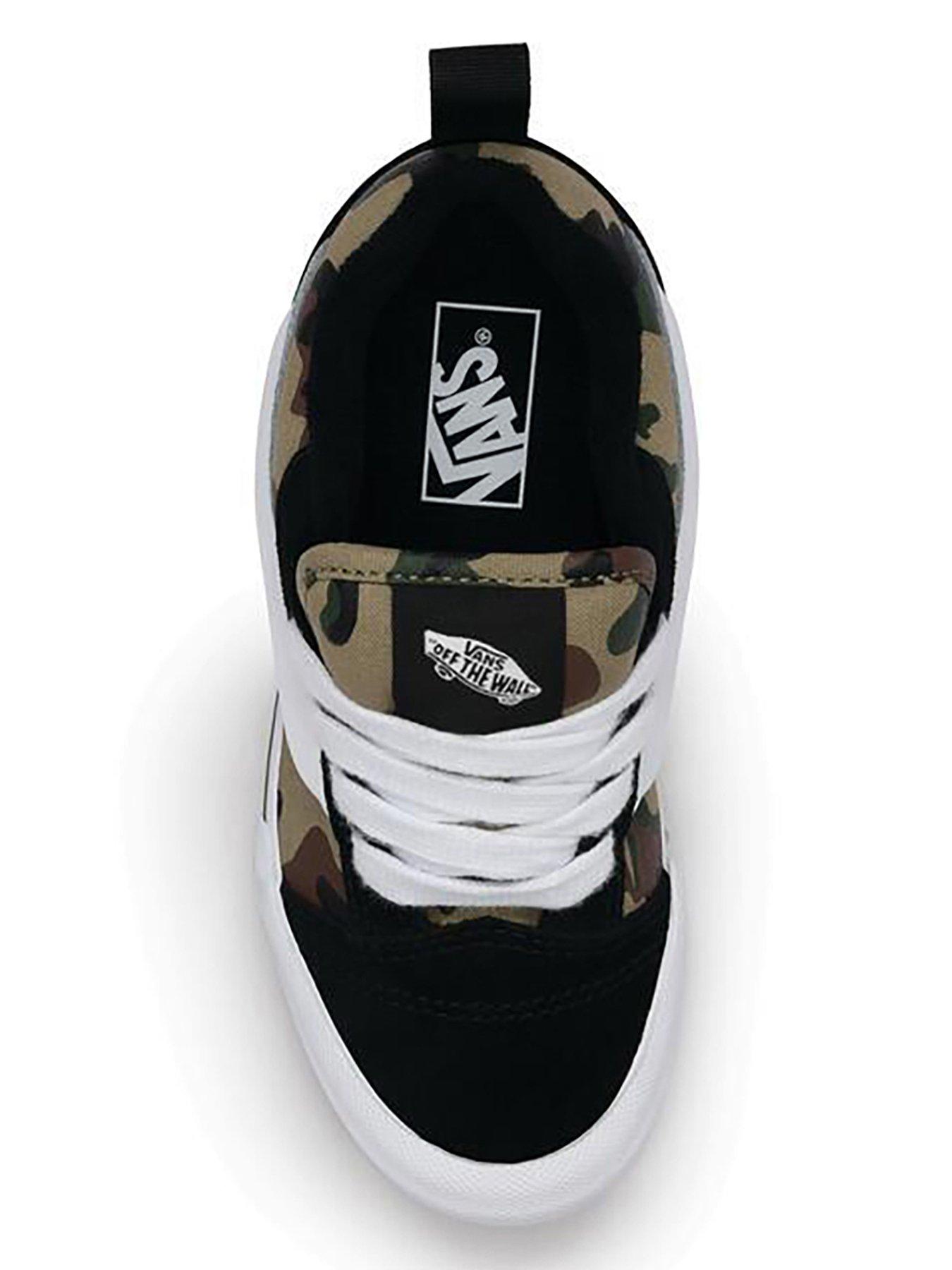 Image 2 of 2 of Vans Kids Knu Skool Trainers - Green