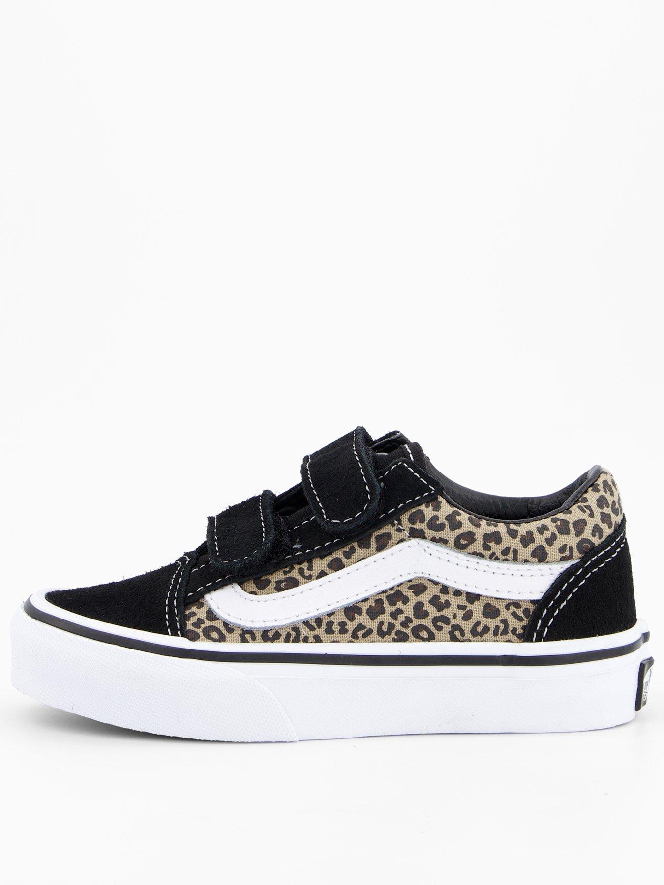 undefined Kids Unisex Old Skool V - Black/Leopard