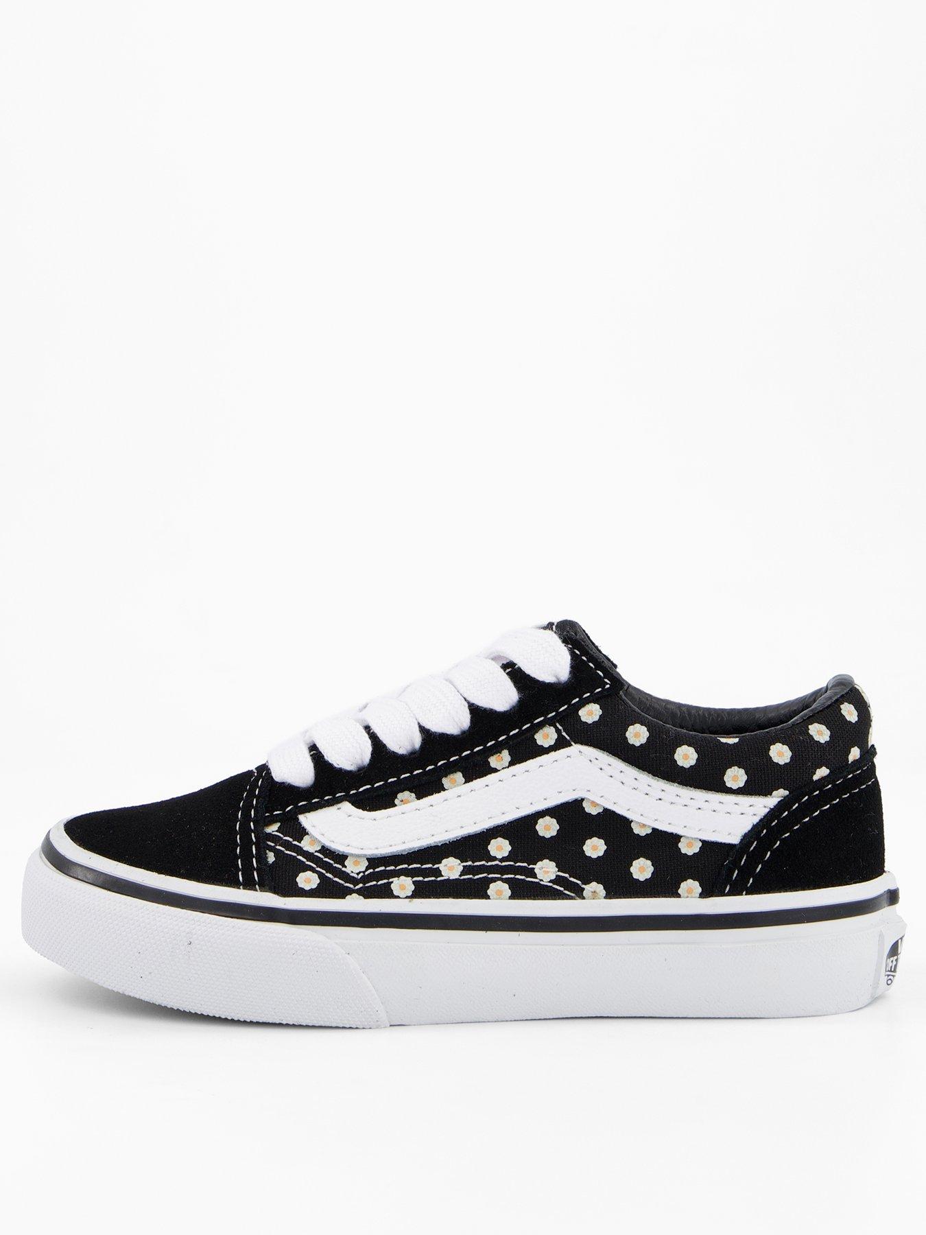 Vans Kids Girls Old Skool - Floral Black