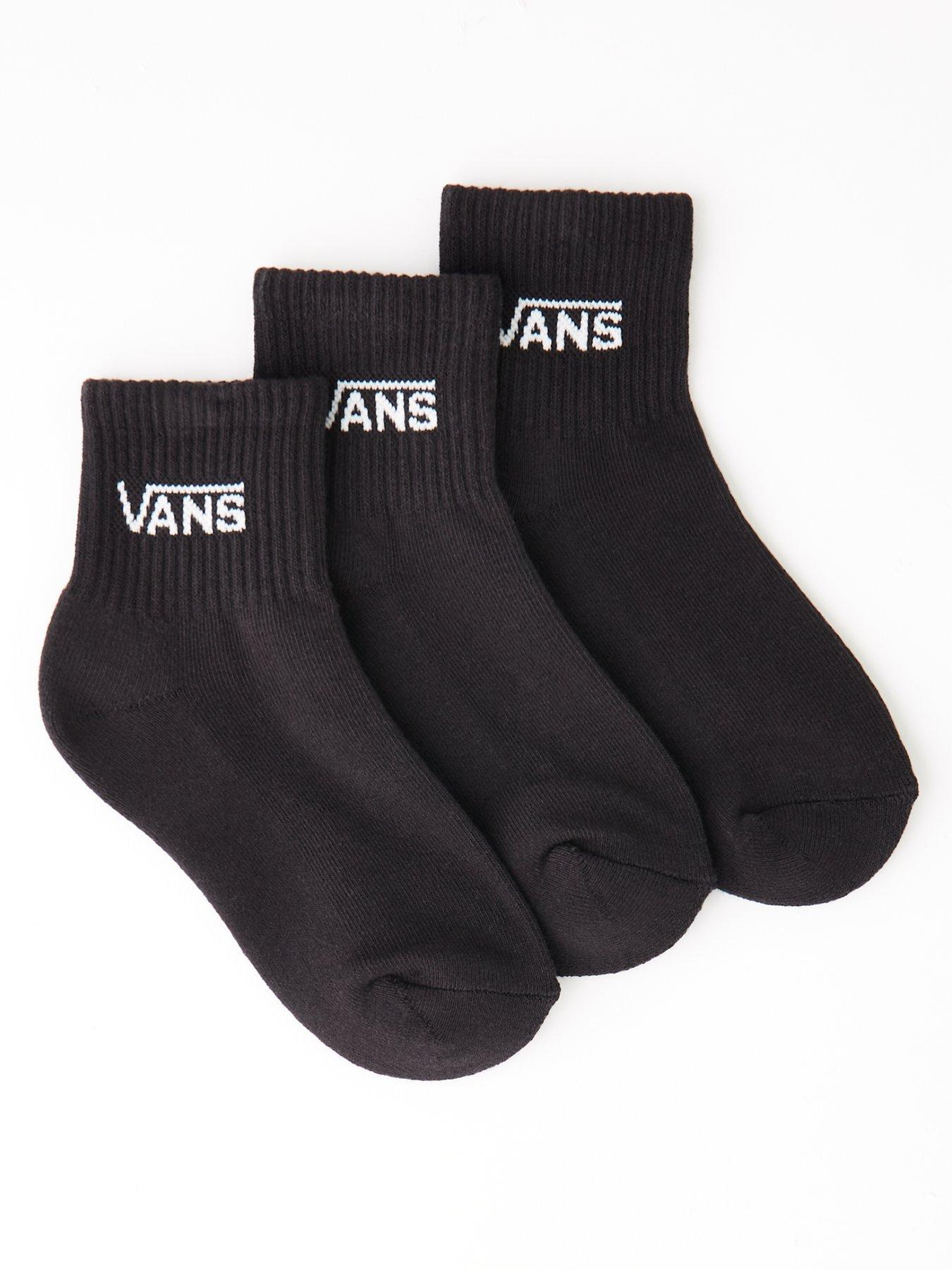 Vans Junior Classic Half Crew - Black