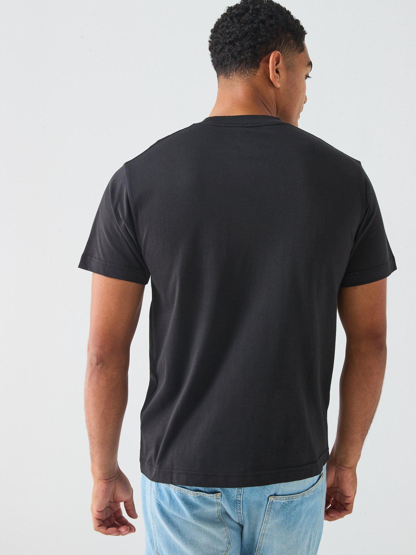 Image 2 of 5 of Vans Mens Short Sleeve T-Shirt - Black