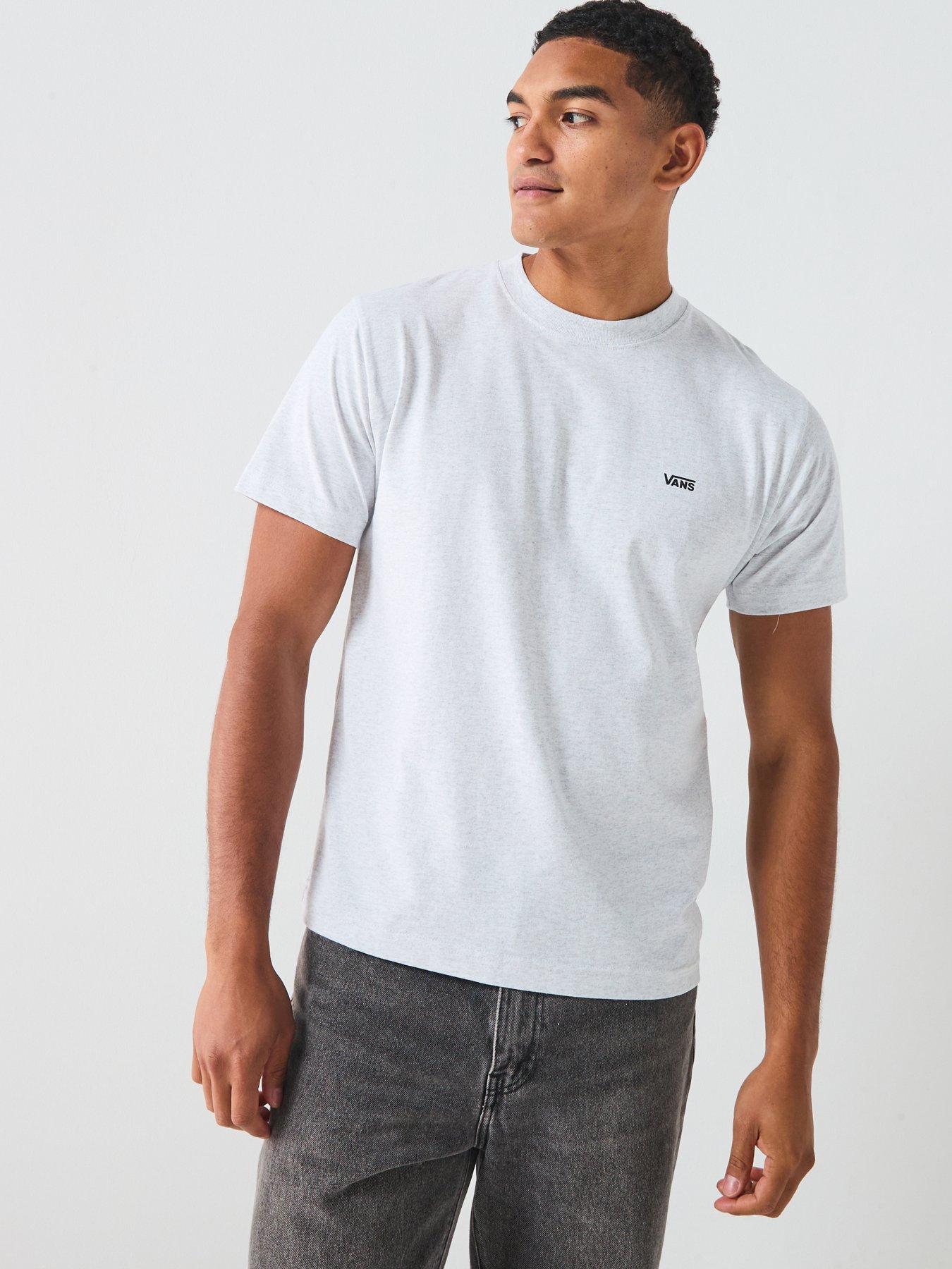 Image 1 of 5 of Vans Mens Left Chest Short Sleeve T-Shirt - Light Grey