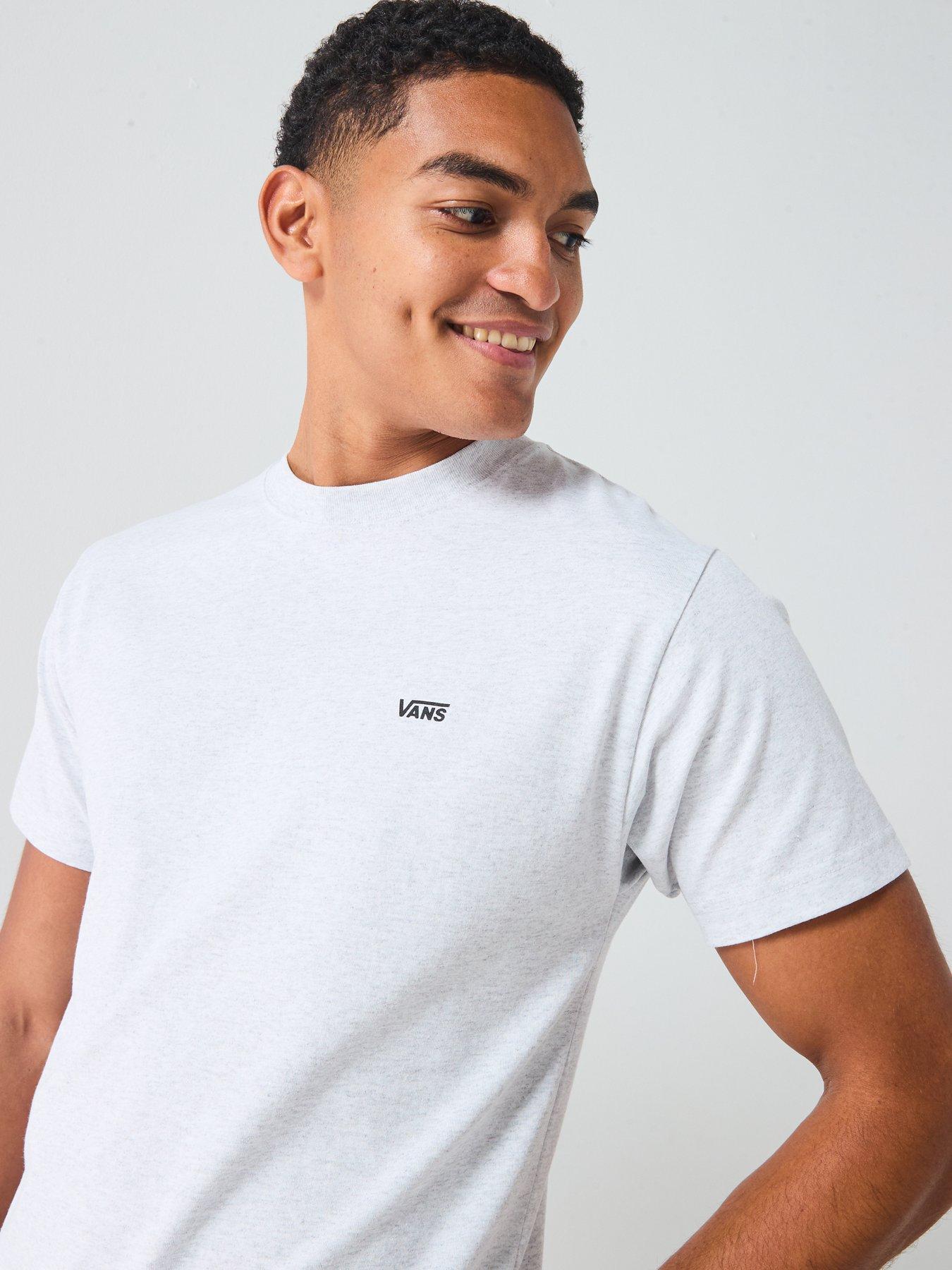 Image 4 of 5 of Vans Mens Left Chest Short Sleeve T-Shirt - Light Grey
