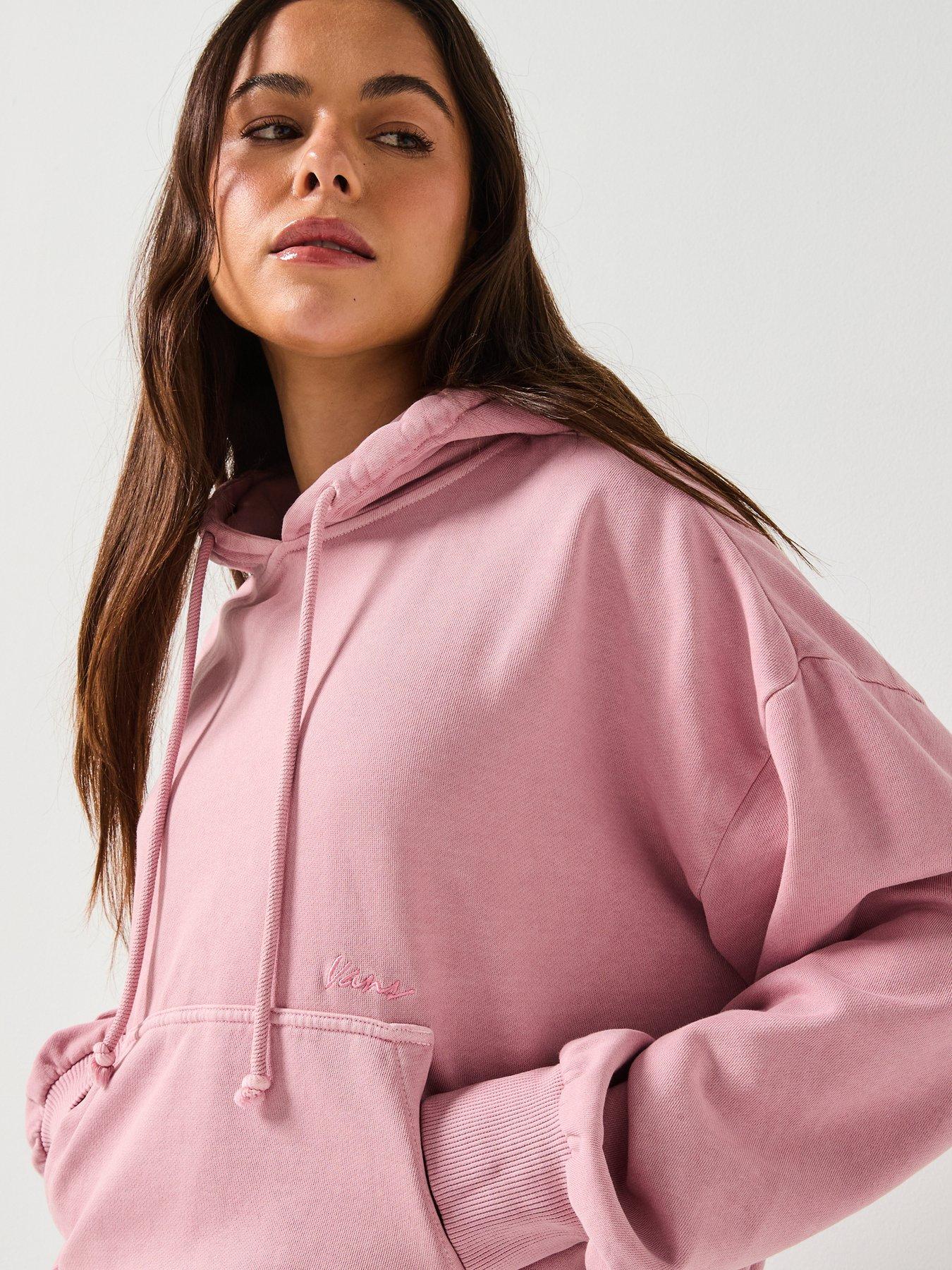 Image 4 of 5 of Vans Womens Retro Pullover Hoodie - Pink