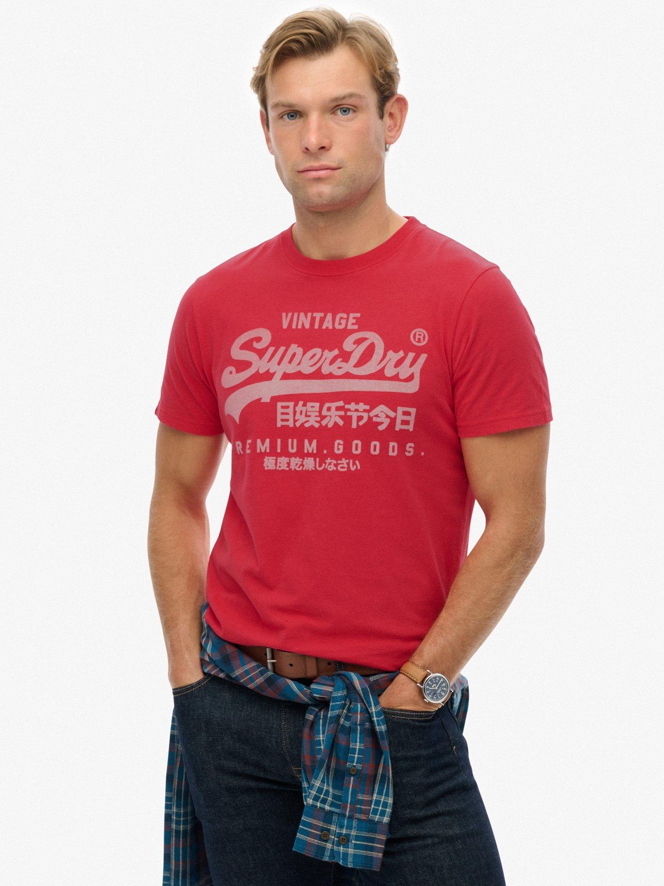 Superdry Vintage Classic T-Shirt - Red