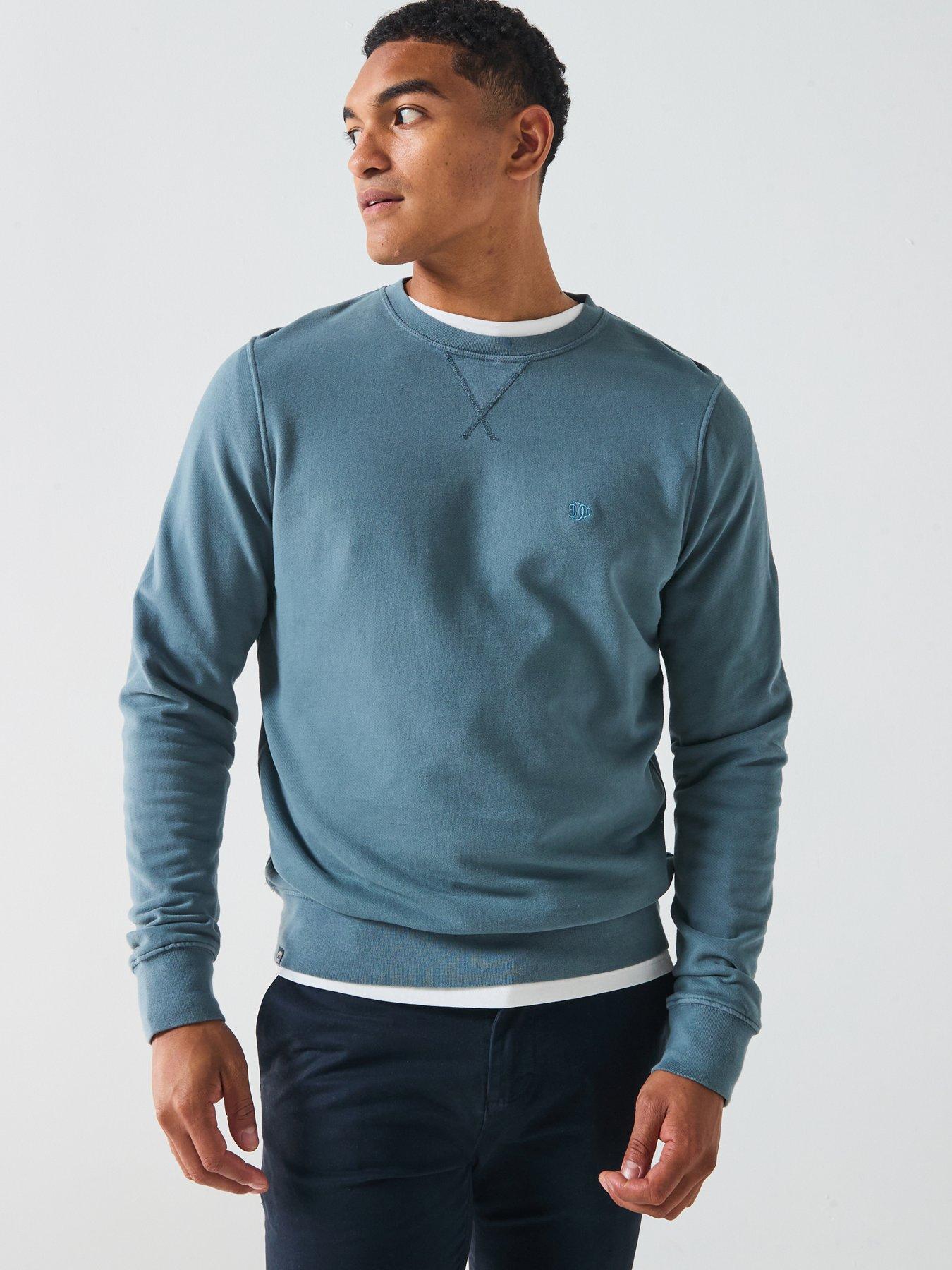 Image 1 of 6 of Superdry Classic Essential Sweatshirt - Blue