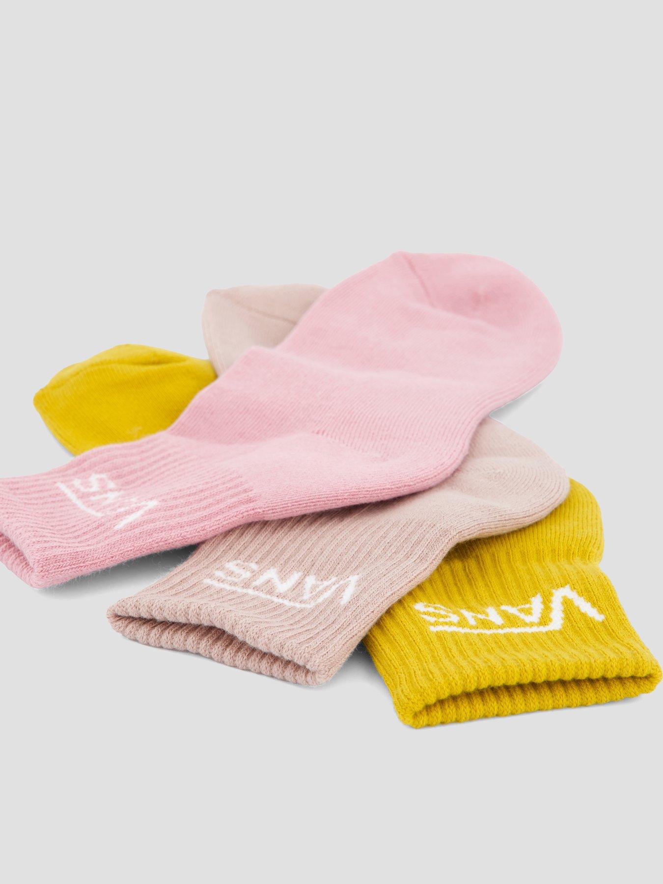 Image 4 of 4 of Vans Womens Classic Half Crew Socks - Pink