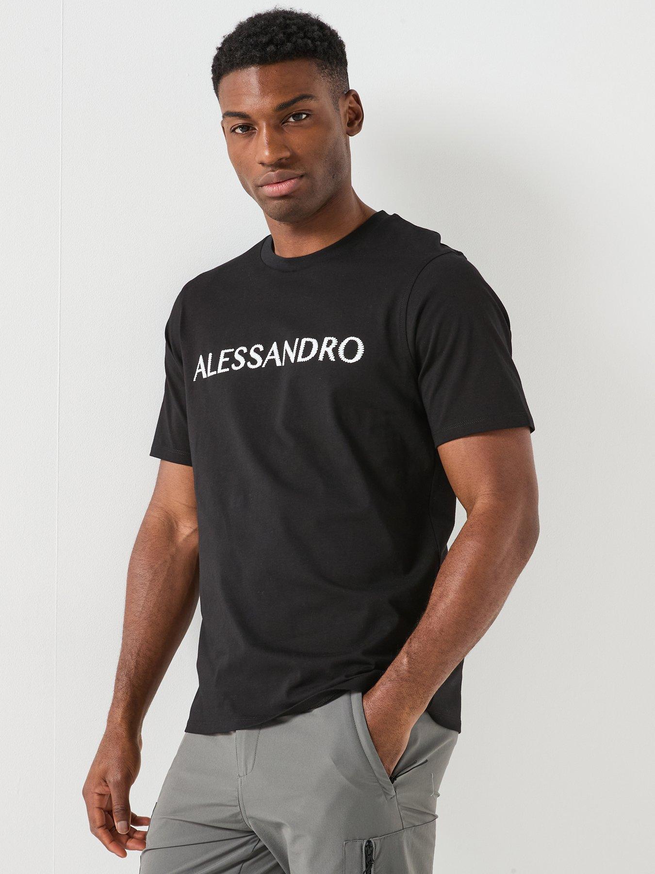 Alessandro Zavetti Calcio Graphic T-Shirt - Black