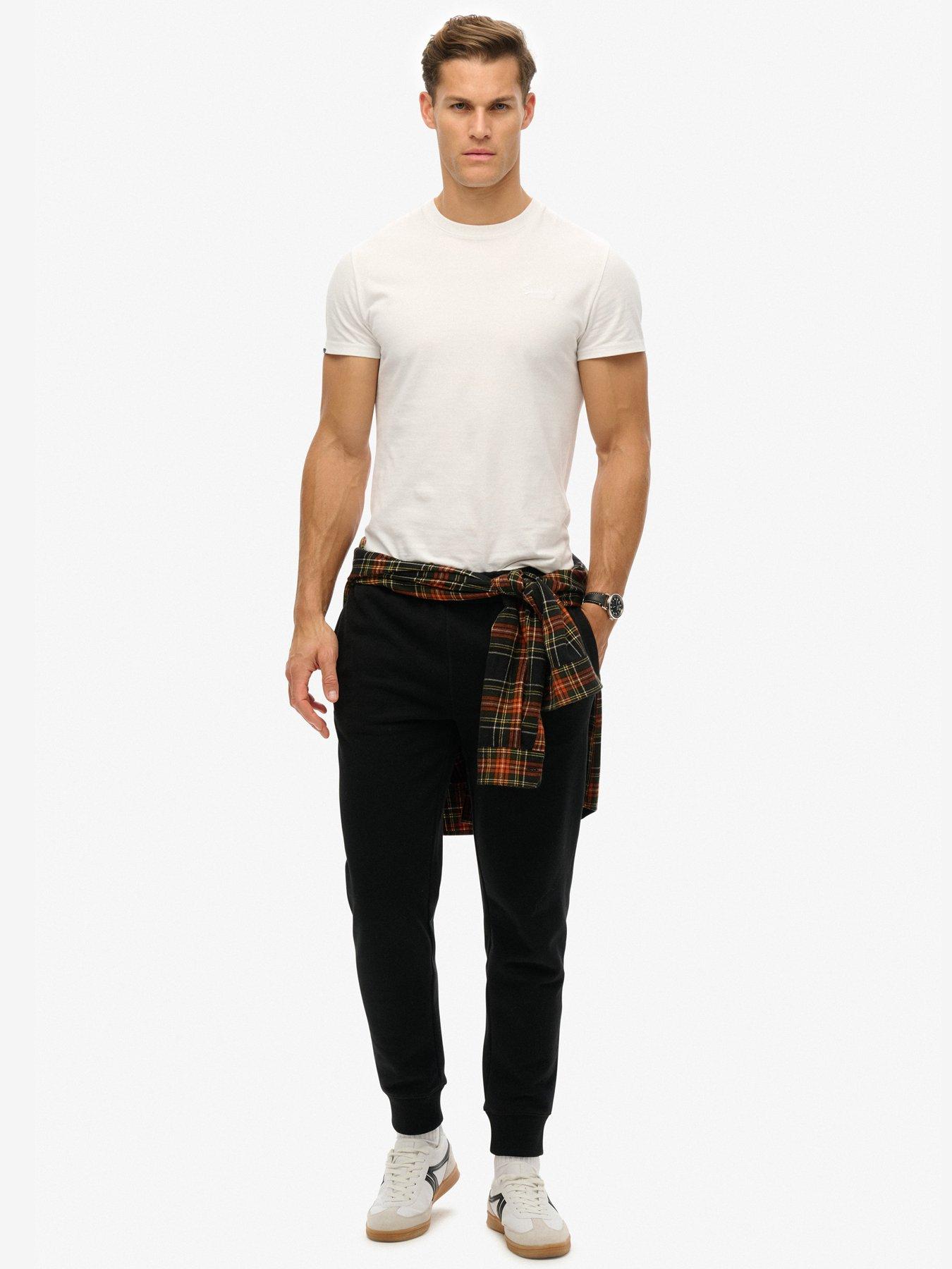 Image 5 of 6 of Superdry Essential Logo Joggers - Black