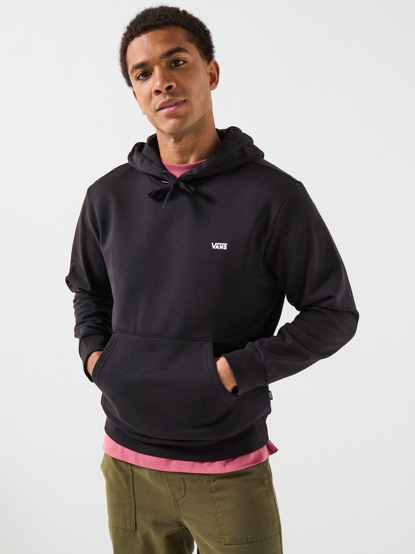Vans Mens Left Chest Pullover Hoodie - Black