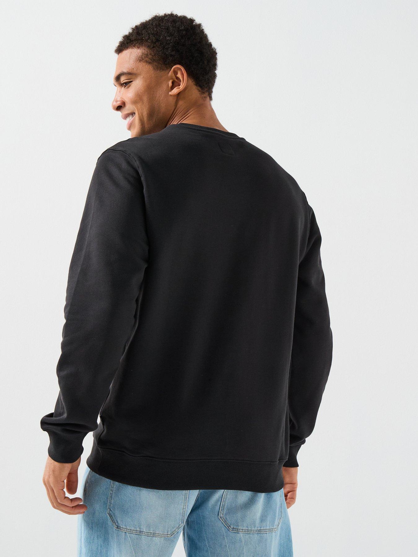 Image 2 of 6 of Vans Mens Classic Iii Crew - Black