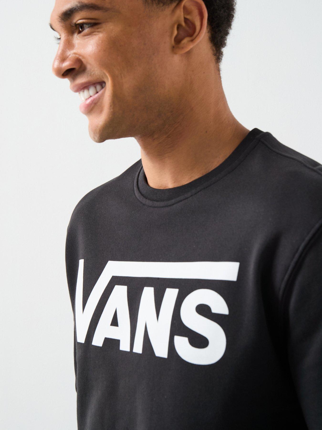 Image 4 of 6 of Vans Mens Classic Iii Crew - Black