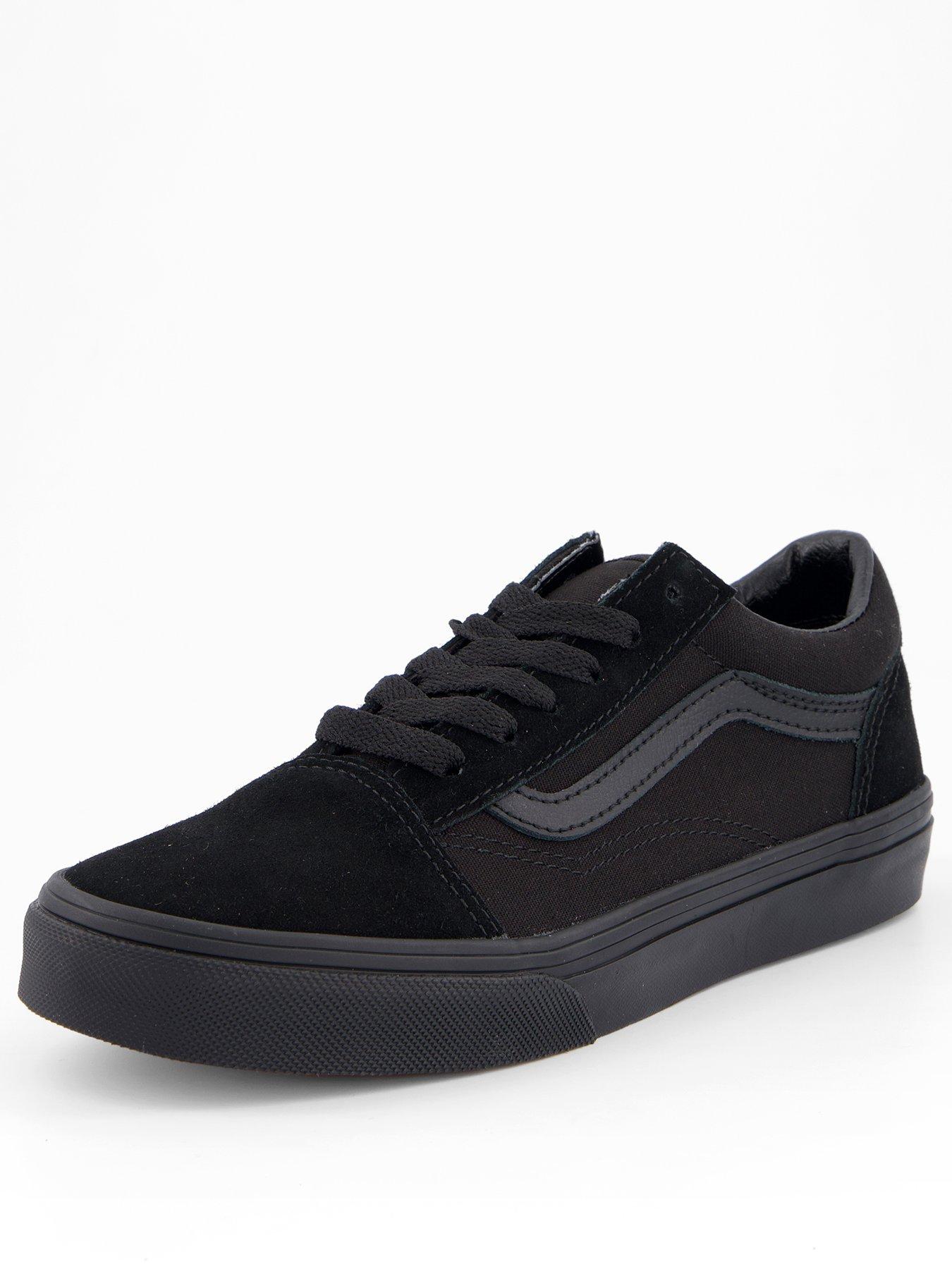 Image 2 of 7 of Vans Junior Old Skool Trainers - Black