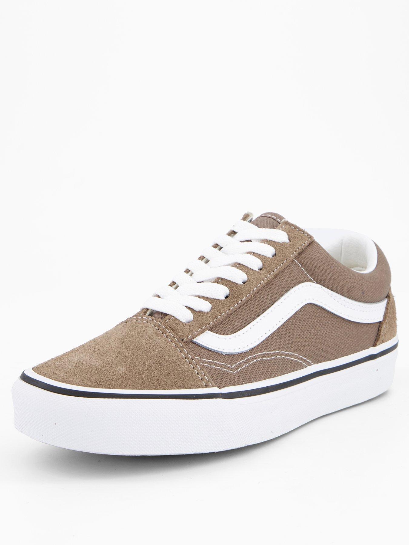  image of vans-junior-old-skool-trainers-brown