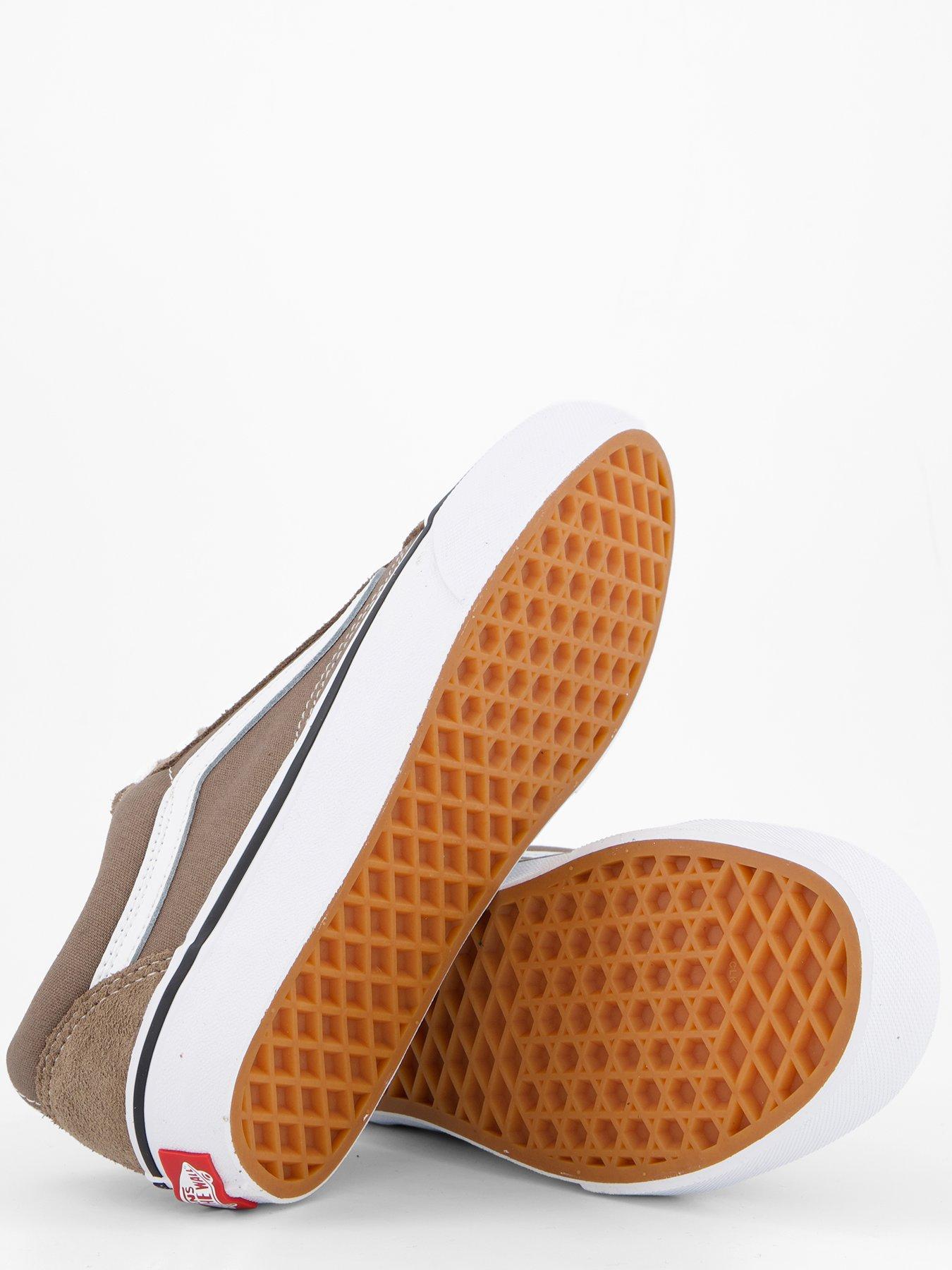  image of vans-junior-old-skool-trainers-brown