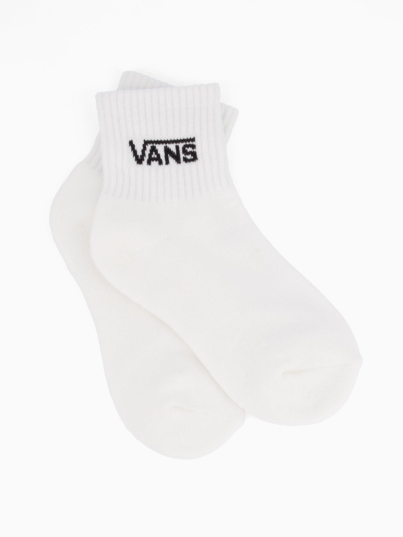 back image of vans-junior-classic-half-crew-socks-white
