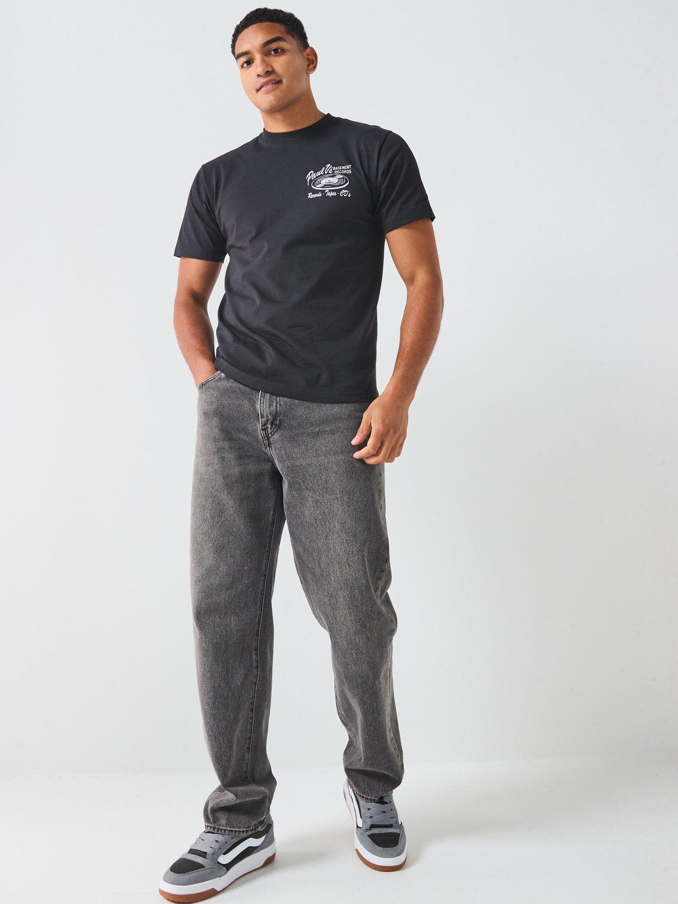 Image 3 of 5 of Vans Mens Paul Vs Short Sleeve T-Shirt - Black