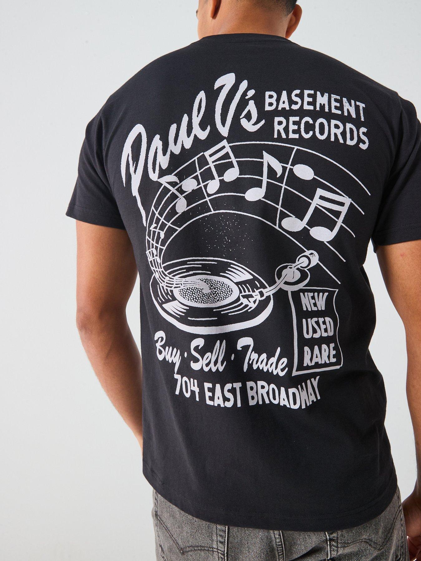 Image 5 of 5 of Vans Mens Paul Vs Short Sleeve T-Shirt - Black