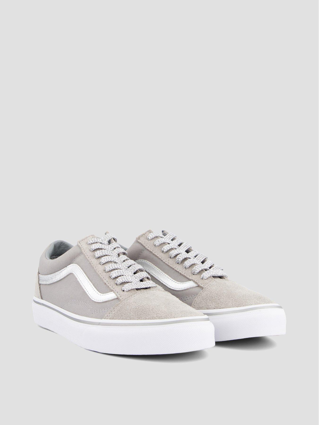 Image 6 of 7 of Vans Unisex Old Skool - Metallic Pop Grey