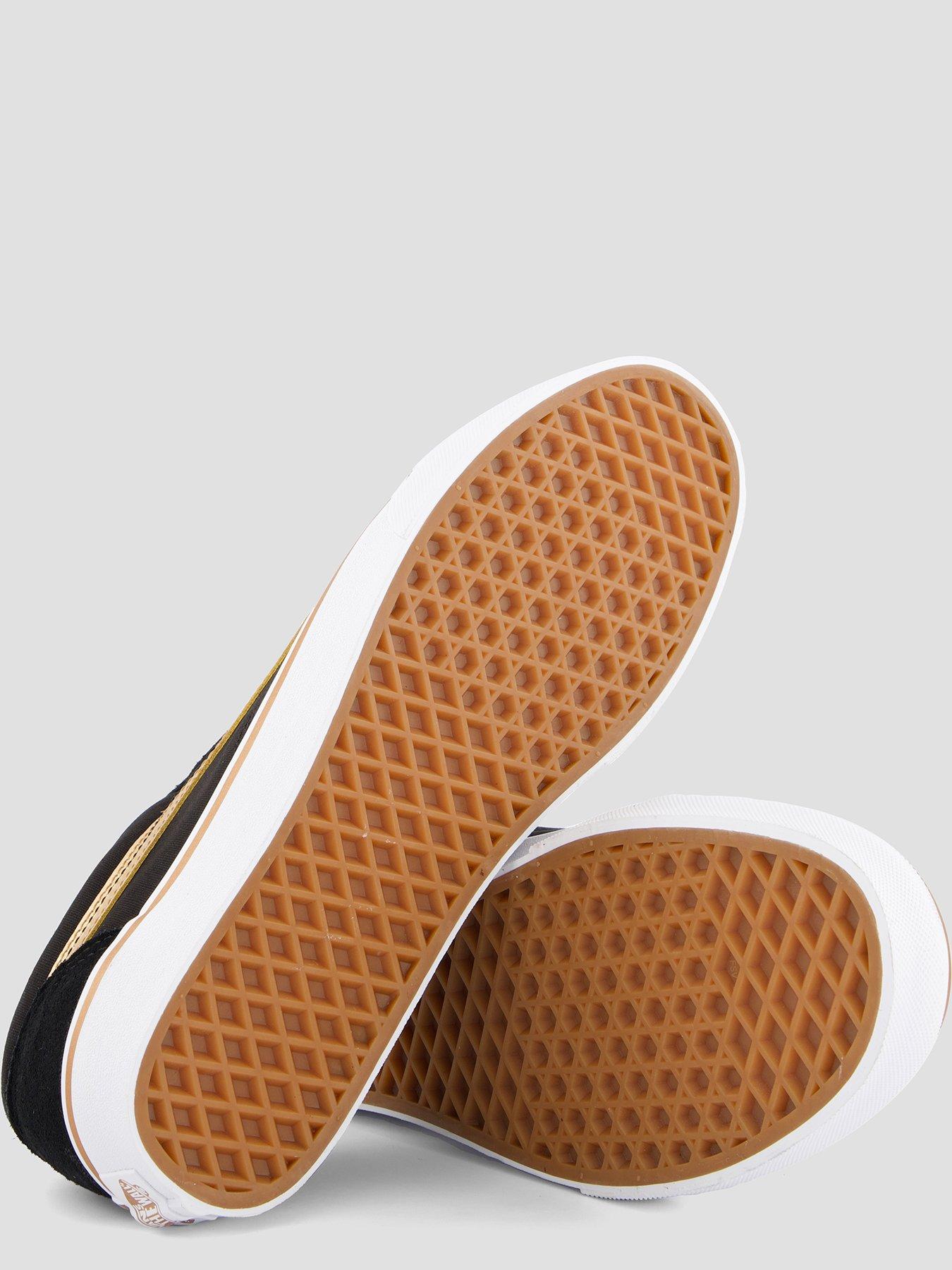  image of vans-unisex-old-skool-trainers-metallic-pop-black