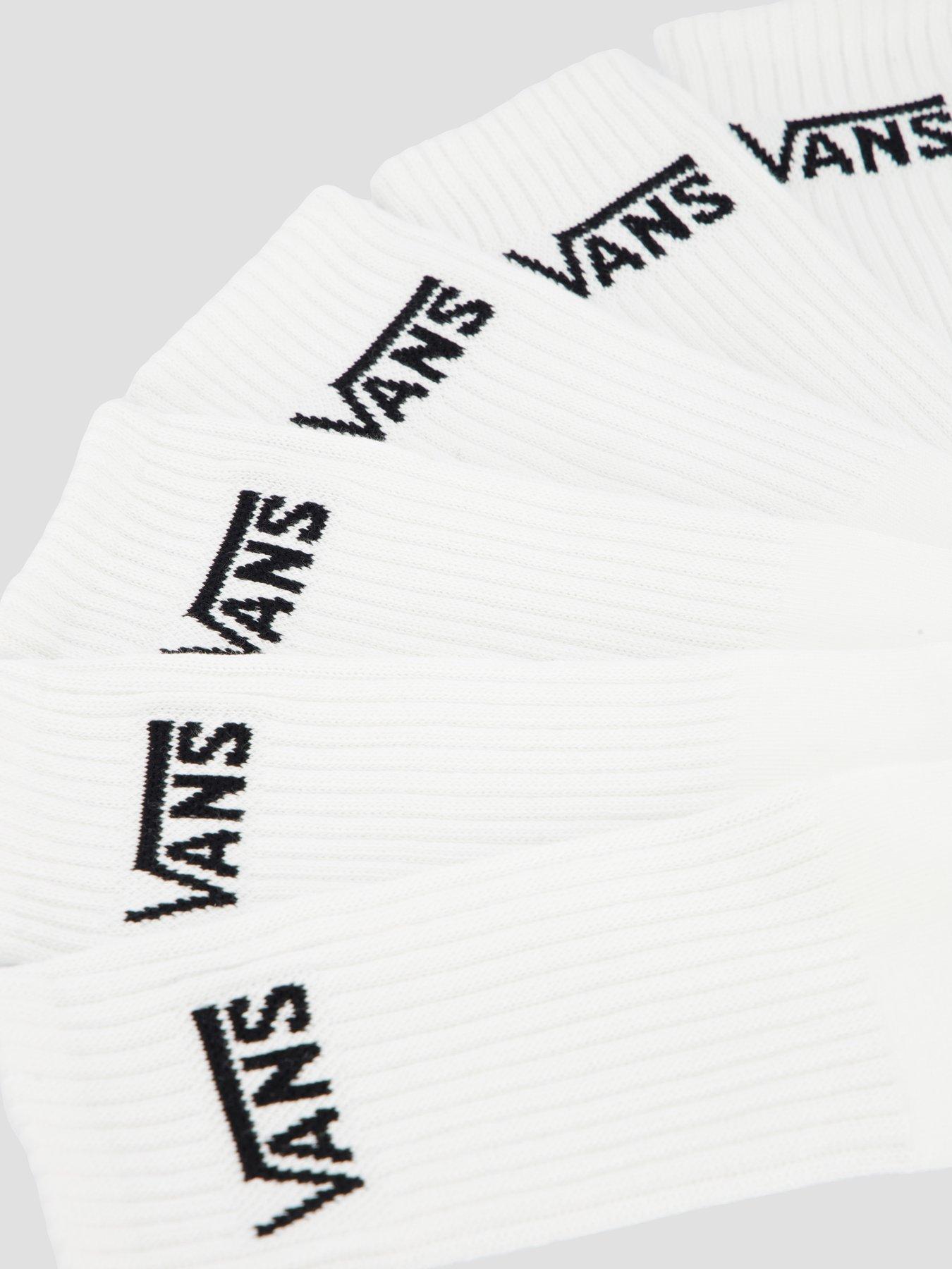  image of vans-unisex-classic-crew-socks-white