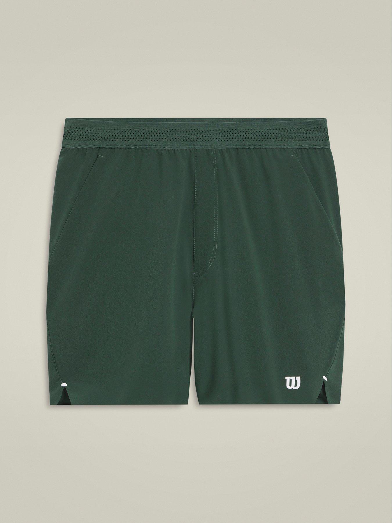  image of wilson-mens-tennis-tournament-short-v2-7-inch-unlined-green