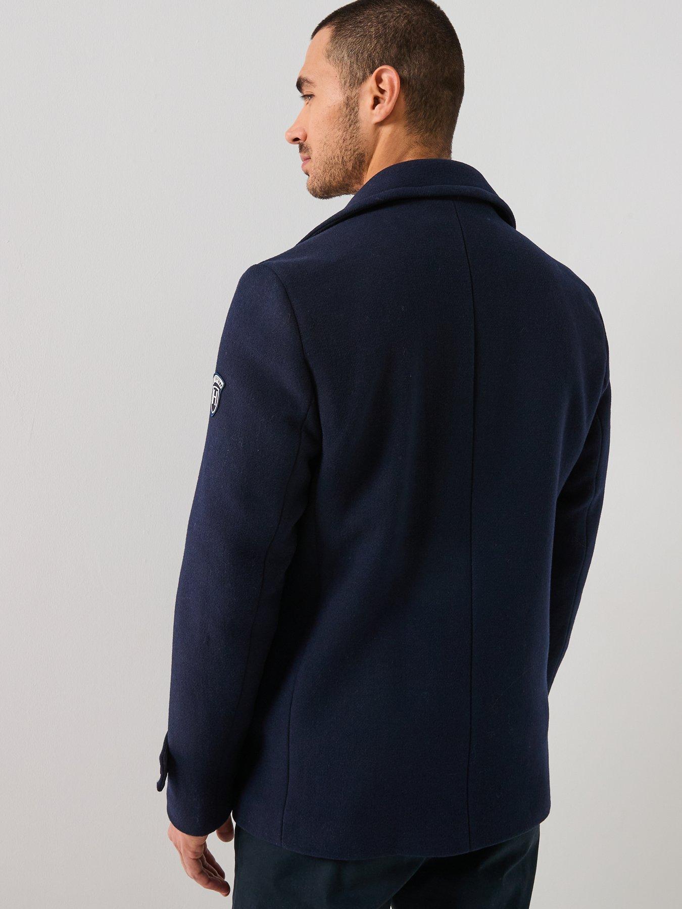  image of hackett-greenwich-peacoat-navy