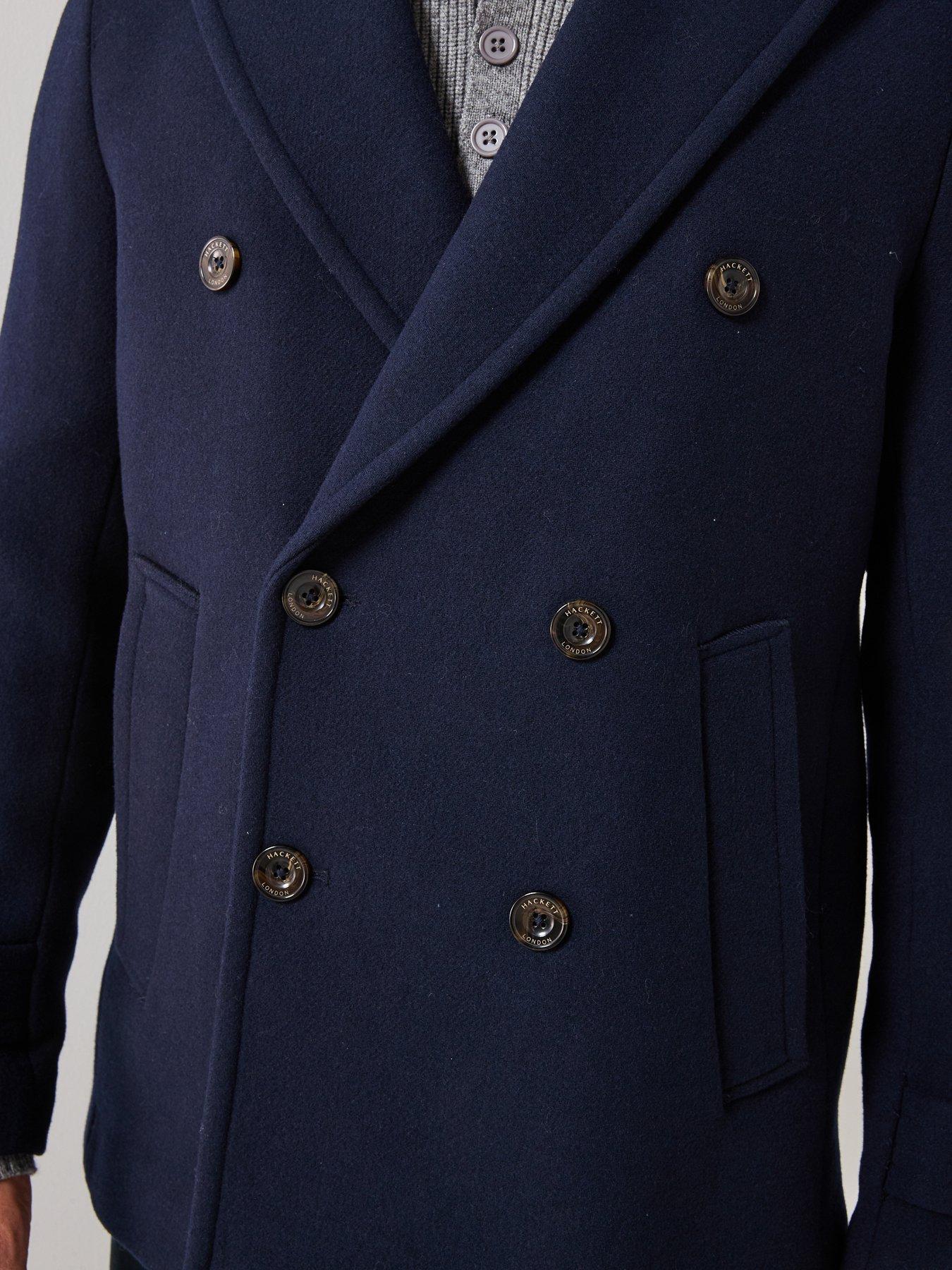  image of hackett-greenwich-peacoat-navy