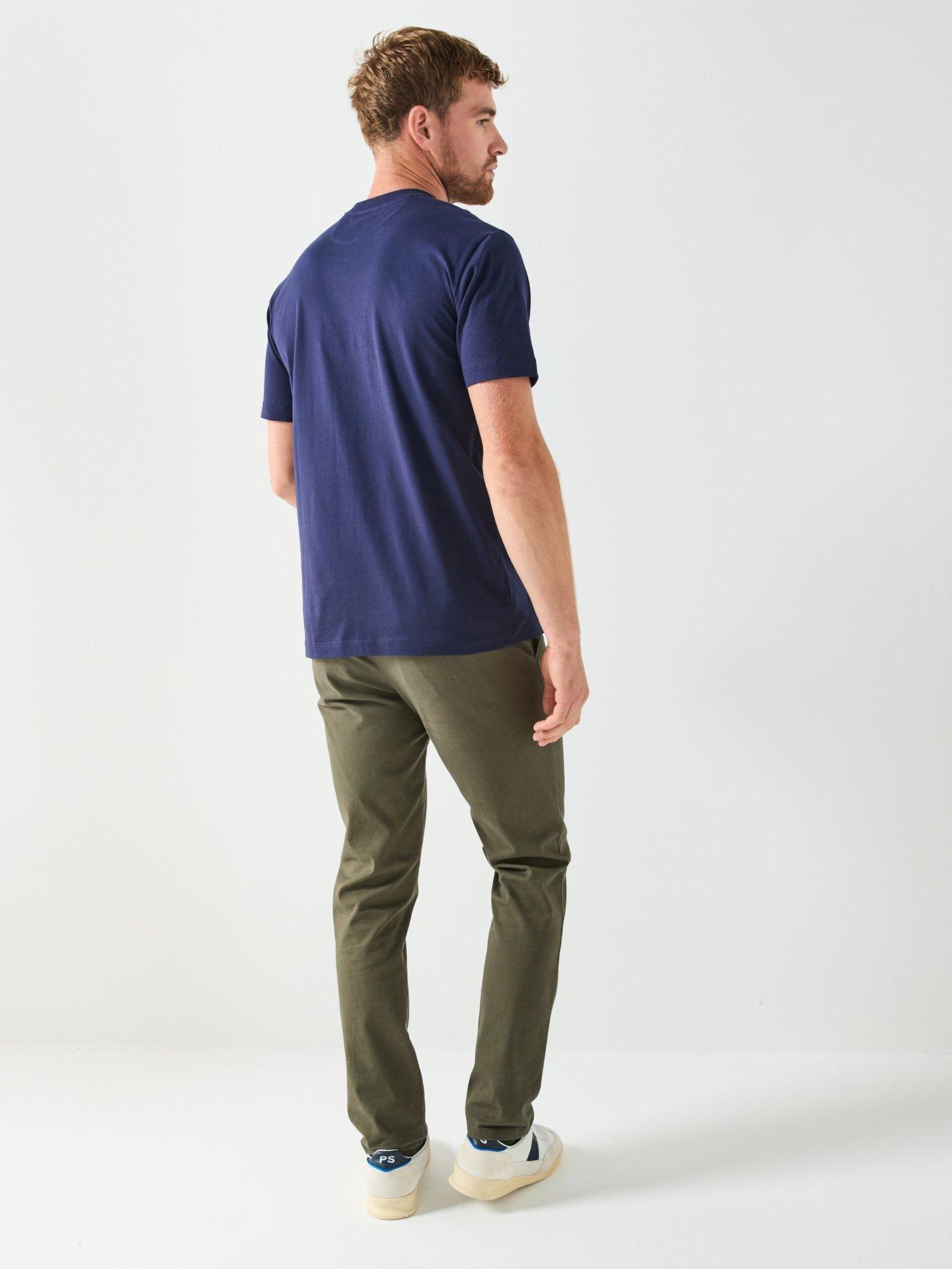 Image 2 of 6 of Hackett Hackett Heritage Essential T-shirt - Navy