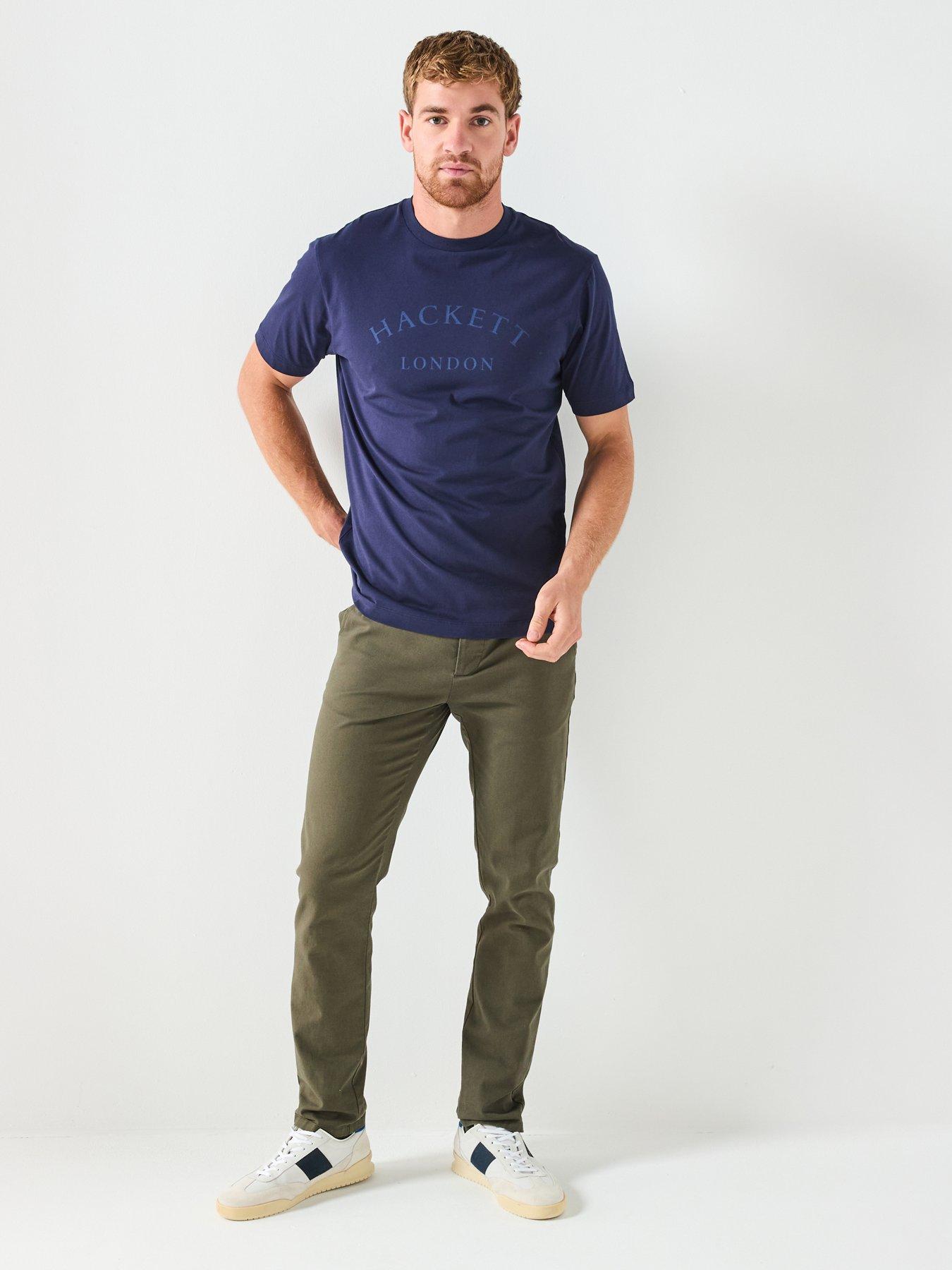 Image 3 of 6 of Hackett Hackett Heritage Essential T-shirt - Navy