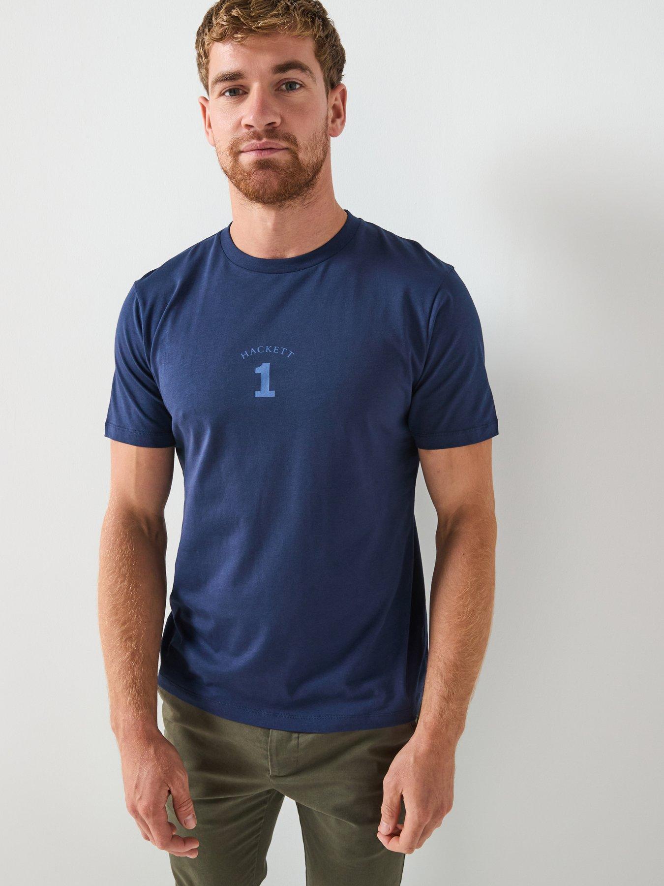 undefined Hackett Heritage Number T-shirt - Navy