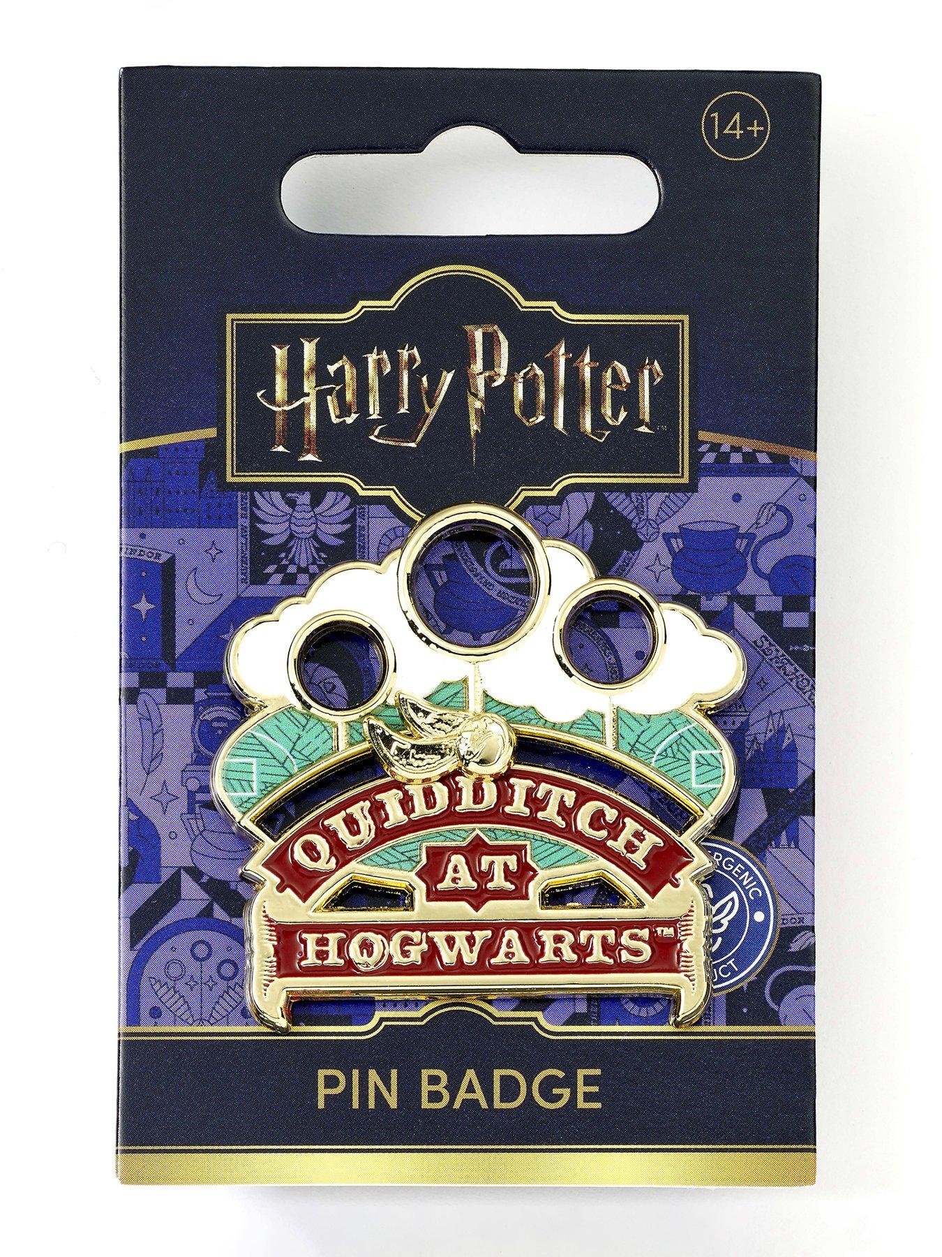 Image 3 of 3 of Harry Potter Golden Snitch Sliding Pin Badge - Multi