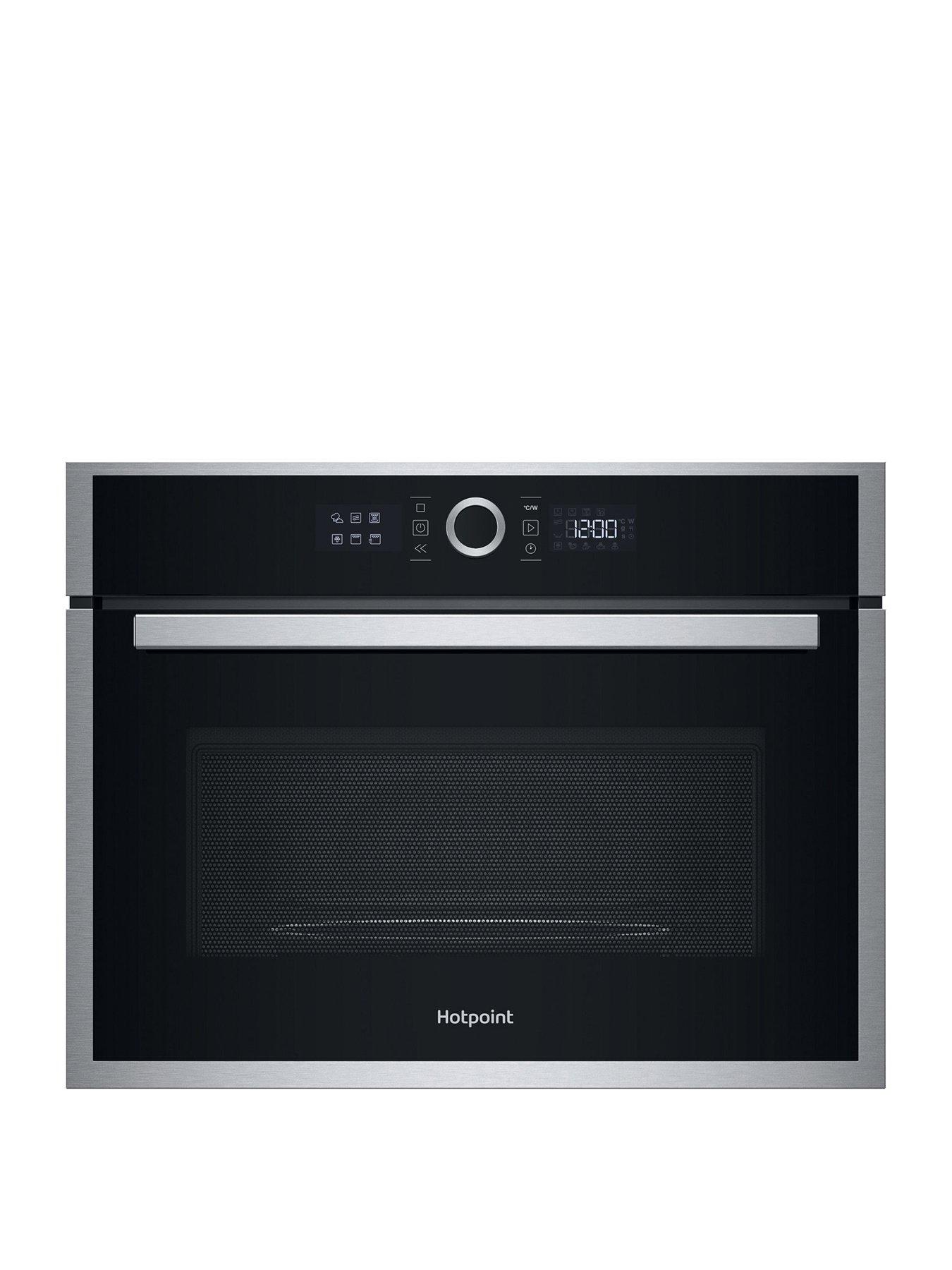 Image 1 of 7 of Hotpoint HMW47HMXUK&nbsp;Built-in Microwave with Grill - Silver