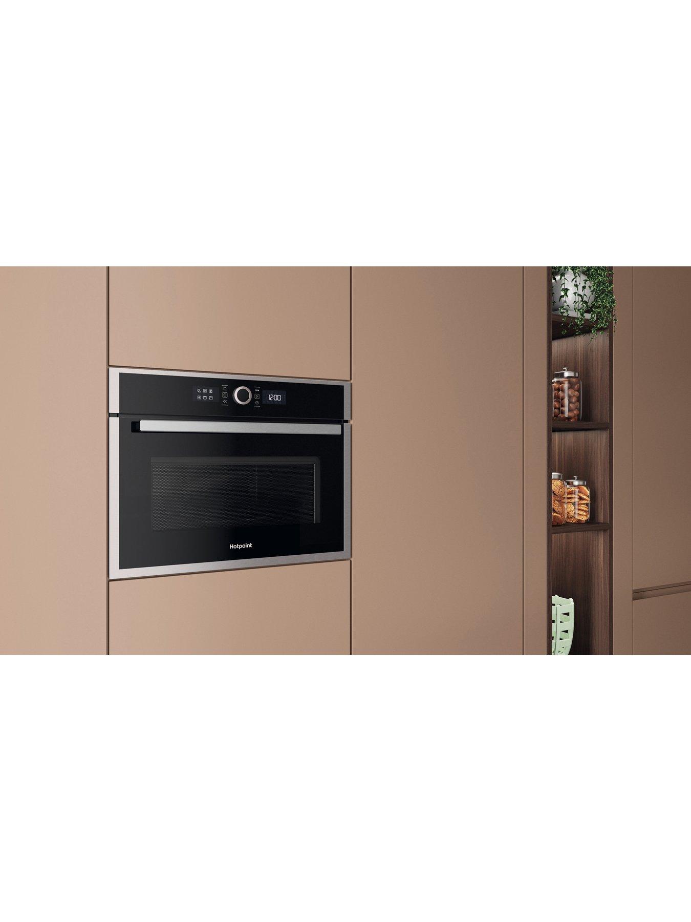 Image 6 of 7 of Hotpoint HMW47HMXUK&nbsp;Built-in Microwave with Grill - Silver