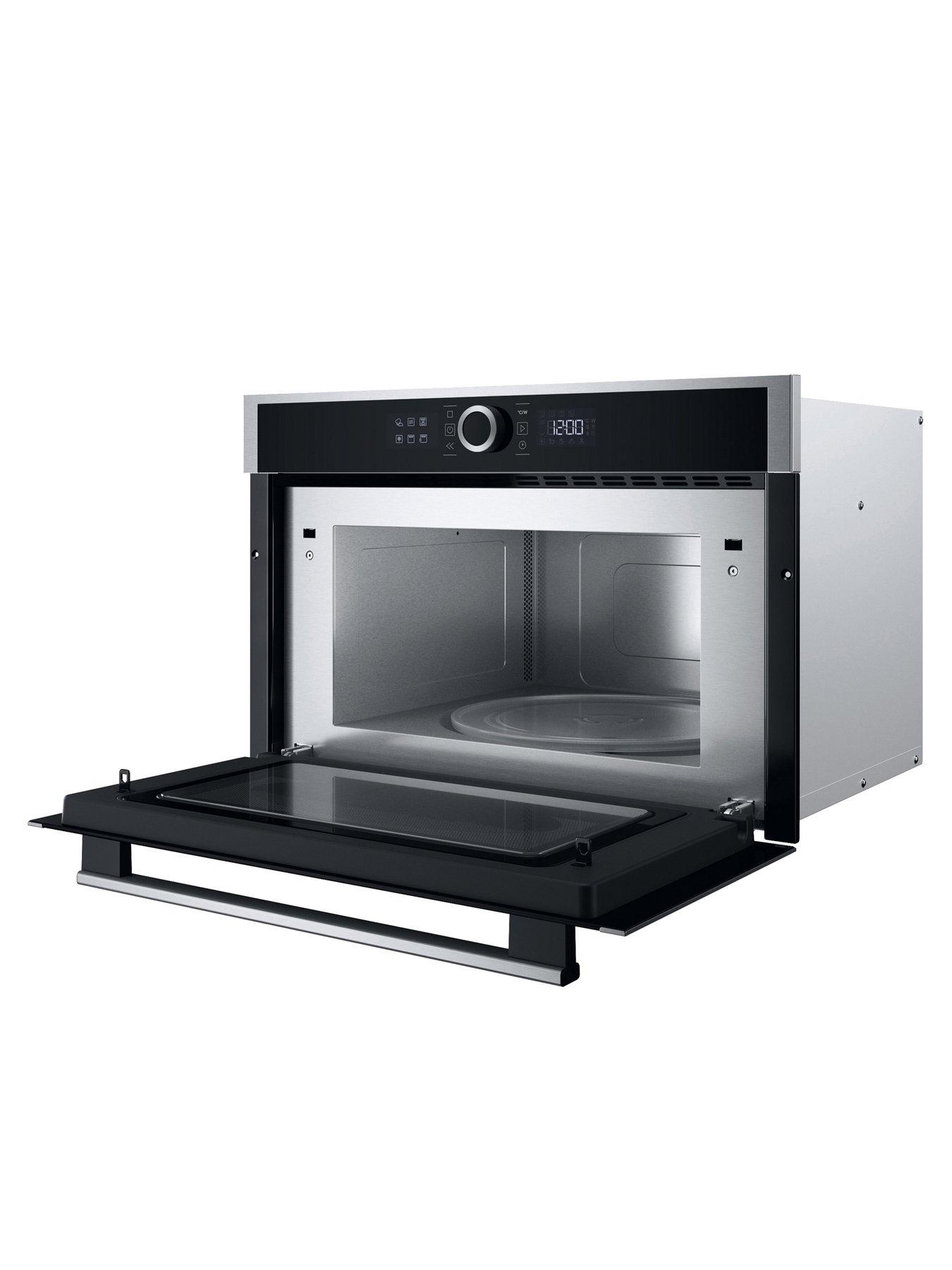 Image 3 of 7 of Hotpoint HMD44MXUK - Built-in Microwave with Grill - Silver