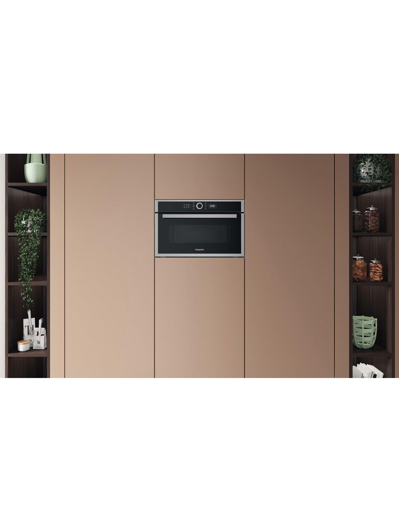 Image 5 of 7 of Hotpoint HMD44MXUK - Built-in Microwave with Grill - Silver
