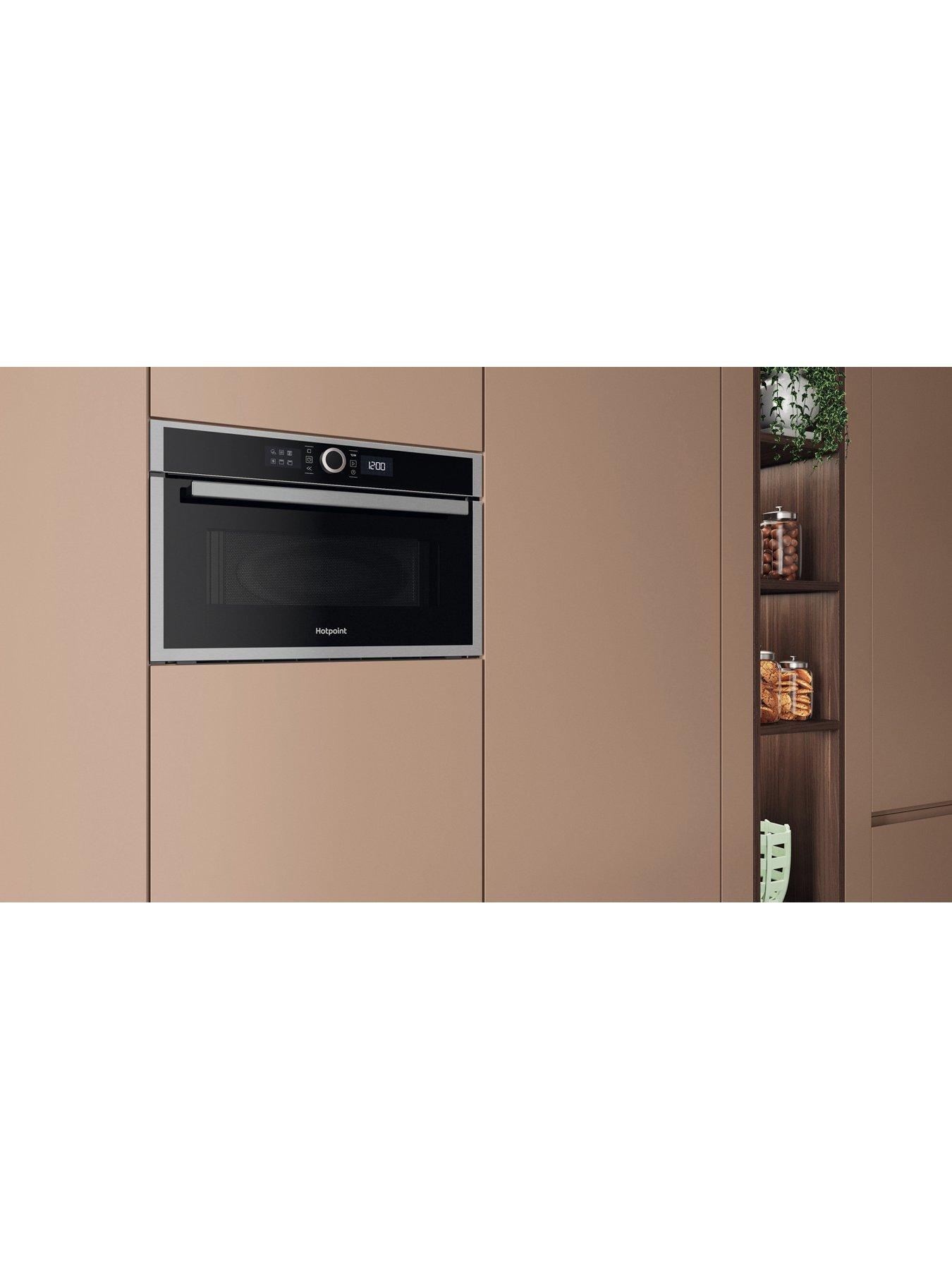 Image 6 of 7 of Hotpoint HMD44MXUK - Built-in Microwave with Grill - Silver