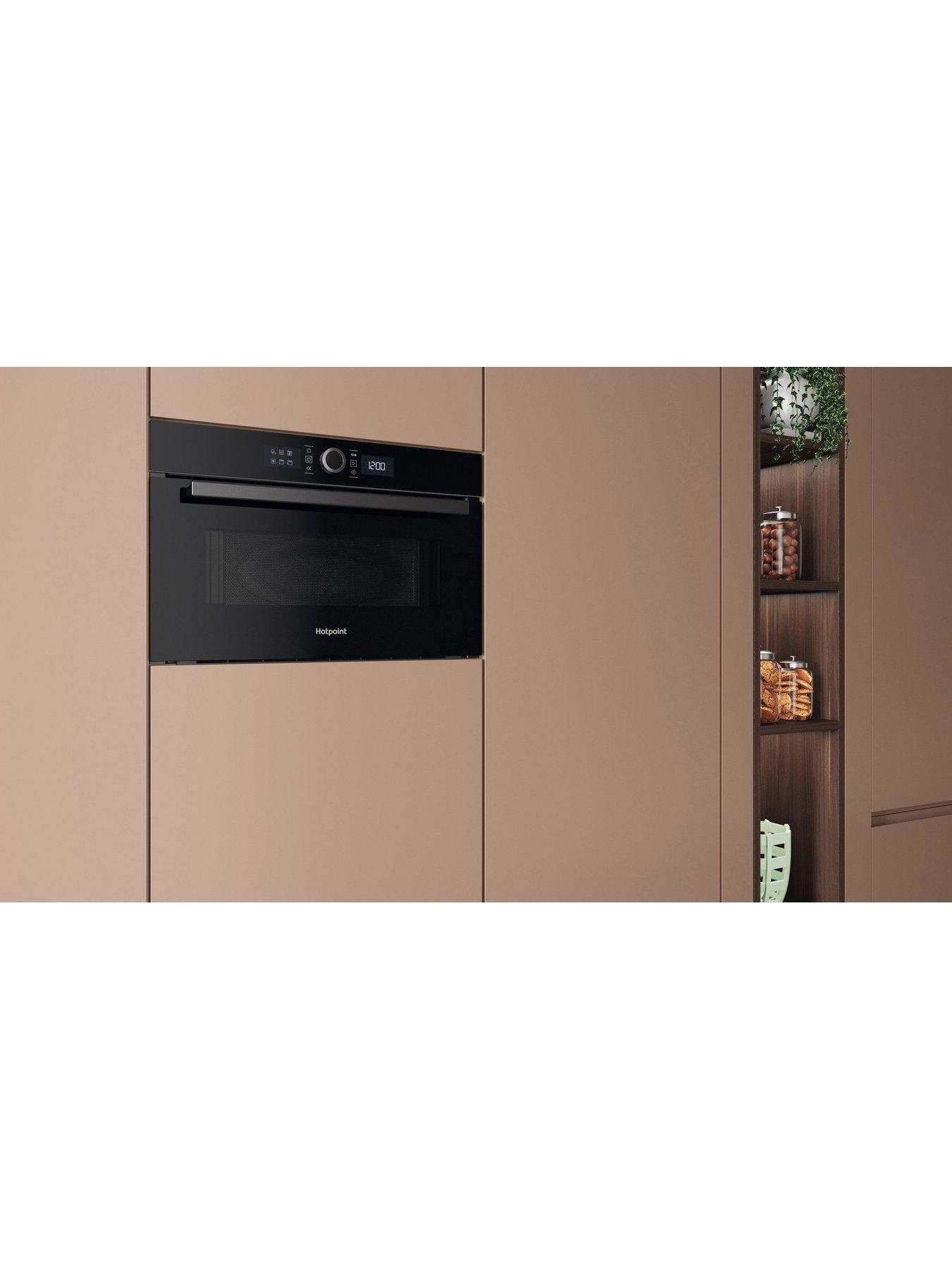Image 6 of 7 of Hotpoint HMD44MBUK&nbsp;Built-in Microwave with Grill - Black