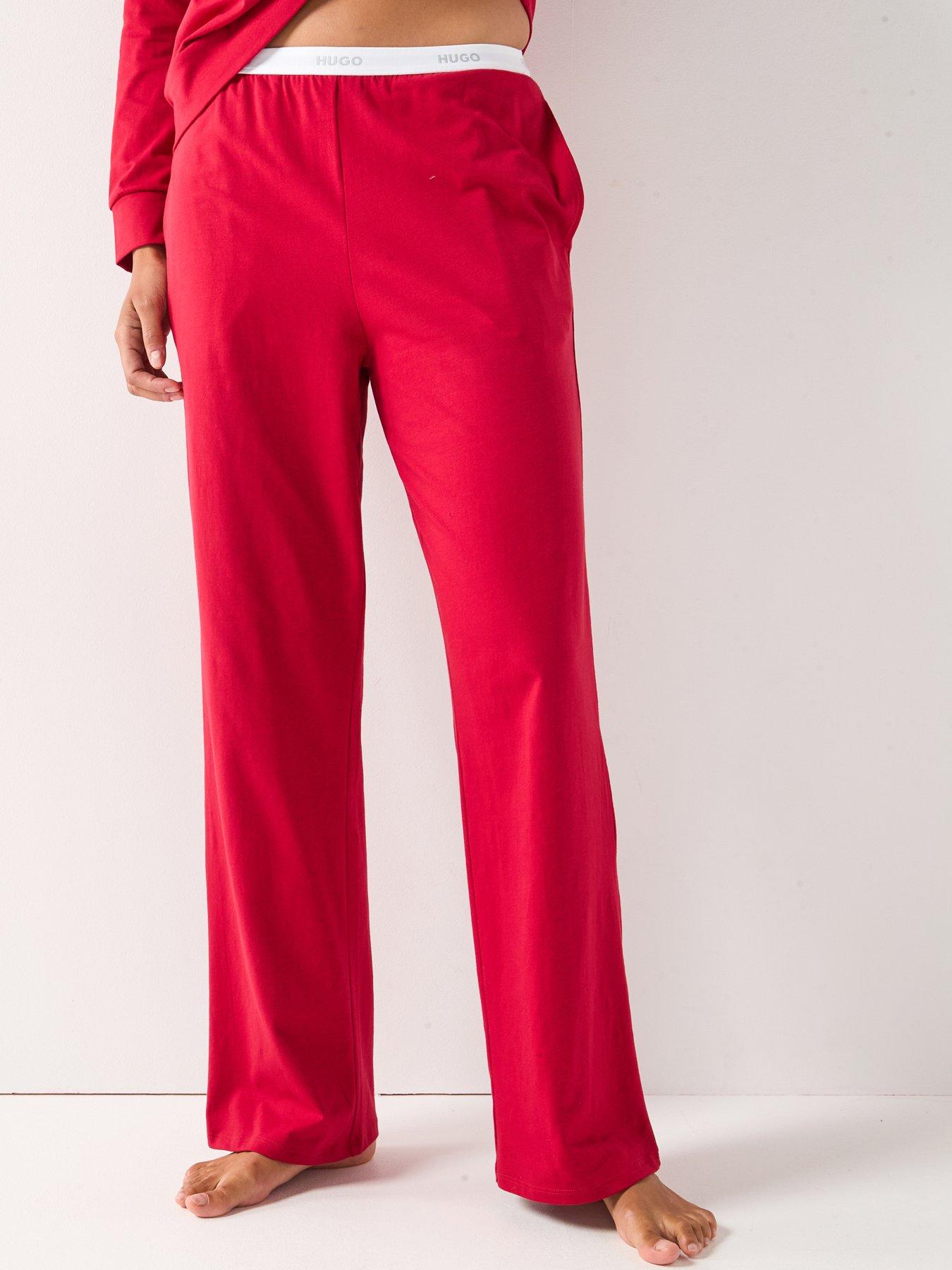 undefined Logo Pyjama Pant - Medium Red
